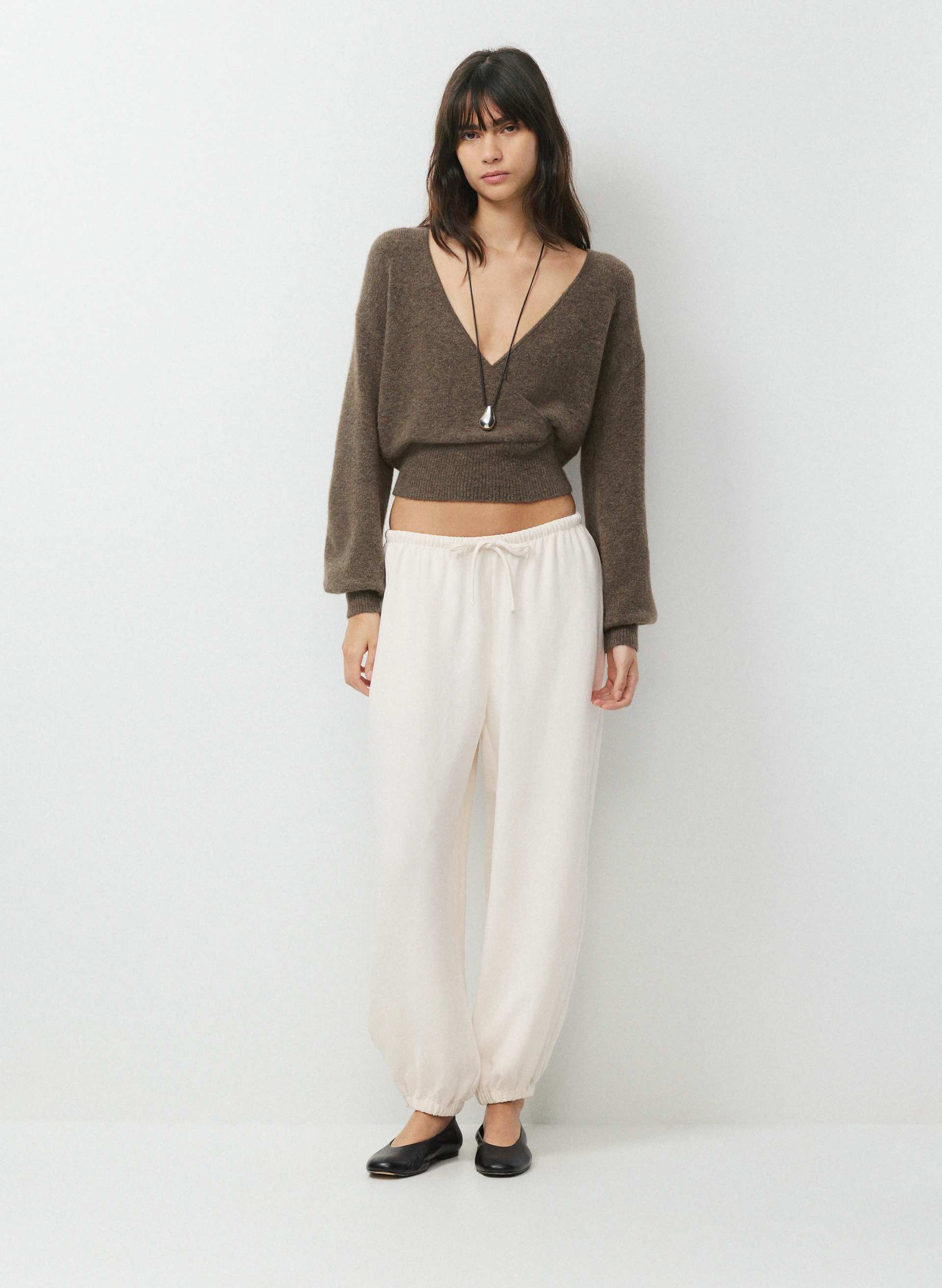 SOFTSPOKE™ DEAR WRAP SWEATER | Aritzia