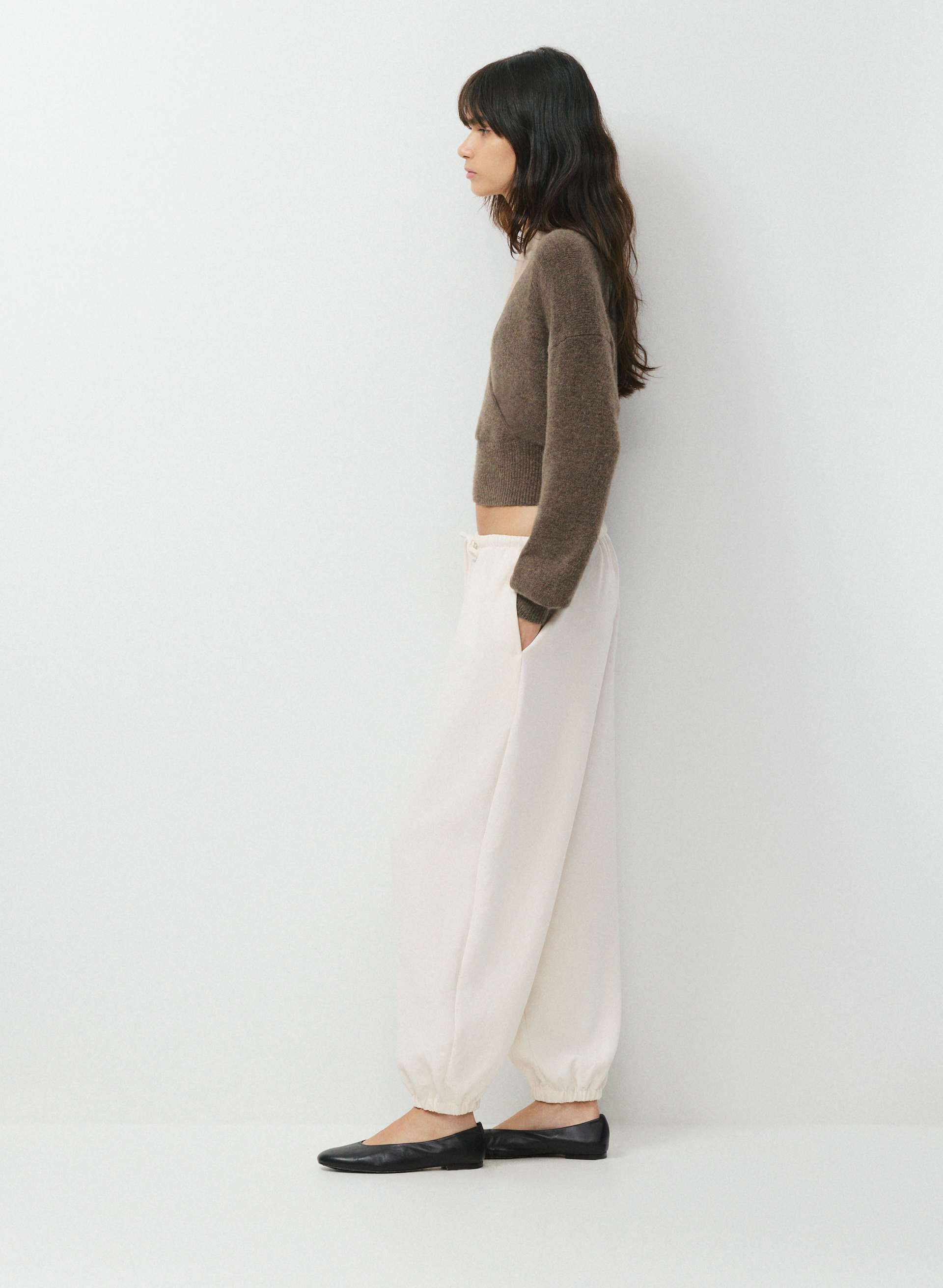 SOFTSPOKE™ DEAR WRAP SWEATER | Aritzia
