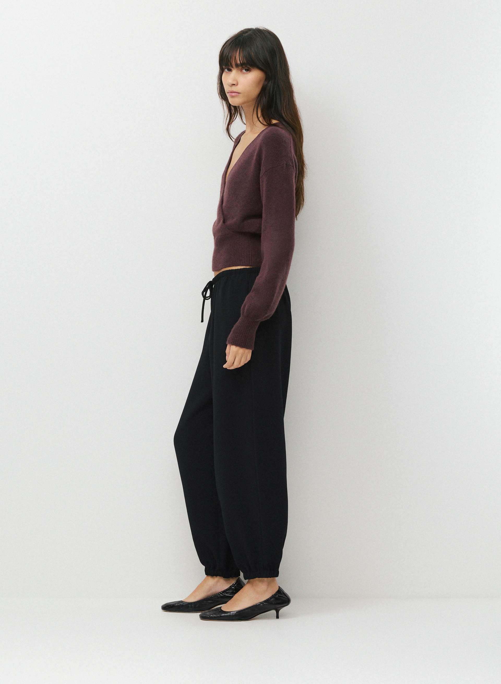 SOFTSPOKE™ DEAR WRAP SWEATER | Aritzia