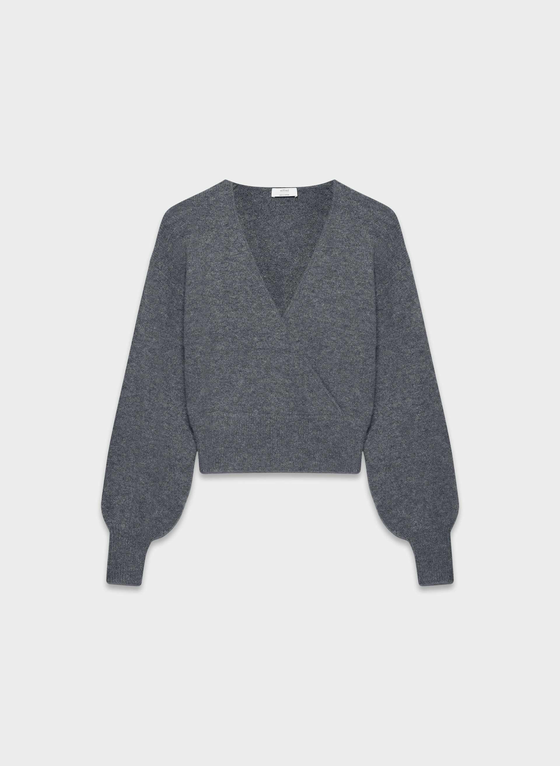 SOFTSPOKE™ DEAR WRAP SWEATER | Aritzia