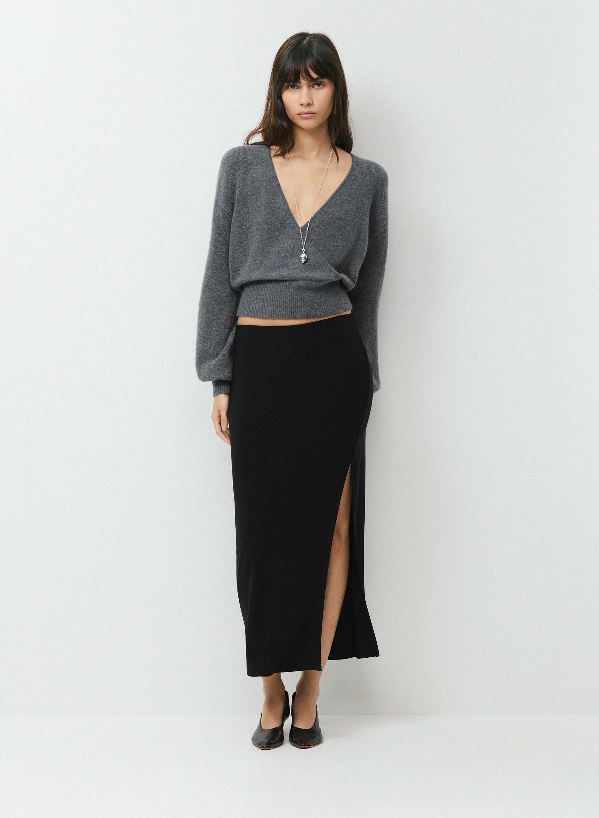 SOFTSPOKE™ DEAR WRAP SWEATER | Aritzia