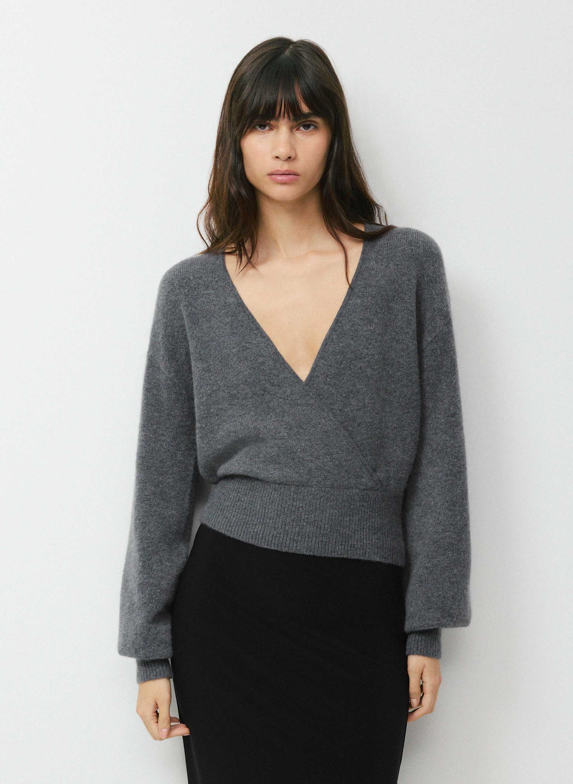 SOFTSPOKE™ DEAR WRAP SWEATER | Aritzia