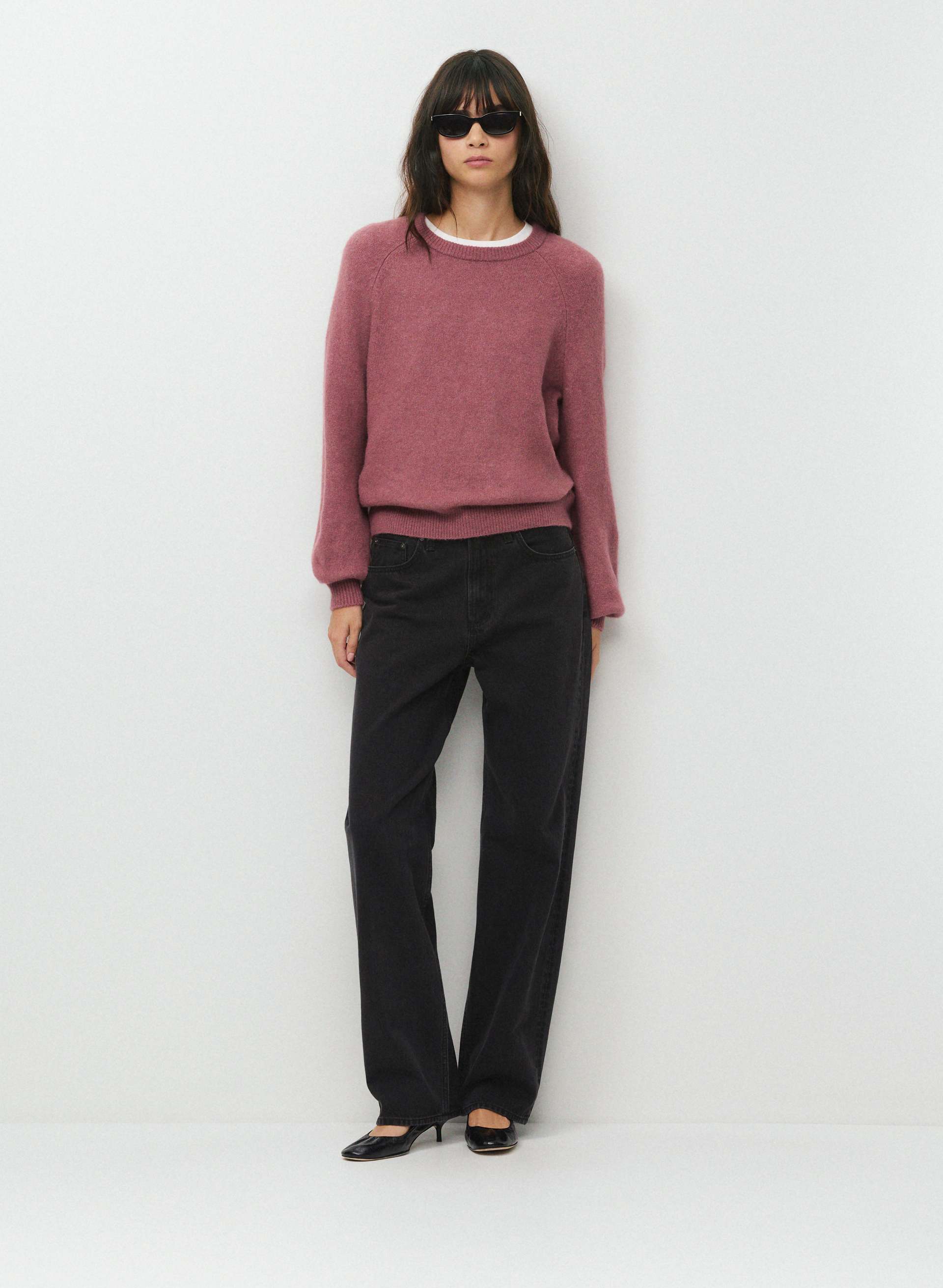 SOFTSPOKE™ SONDER SWEATER - Plush knit crewneck sweater. 