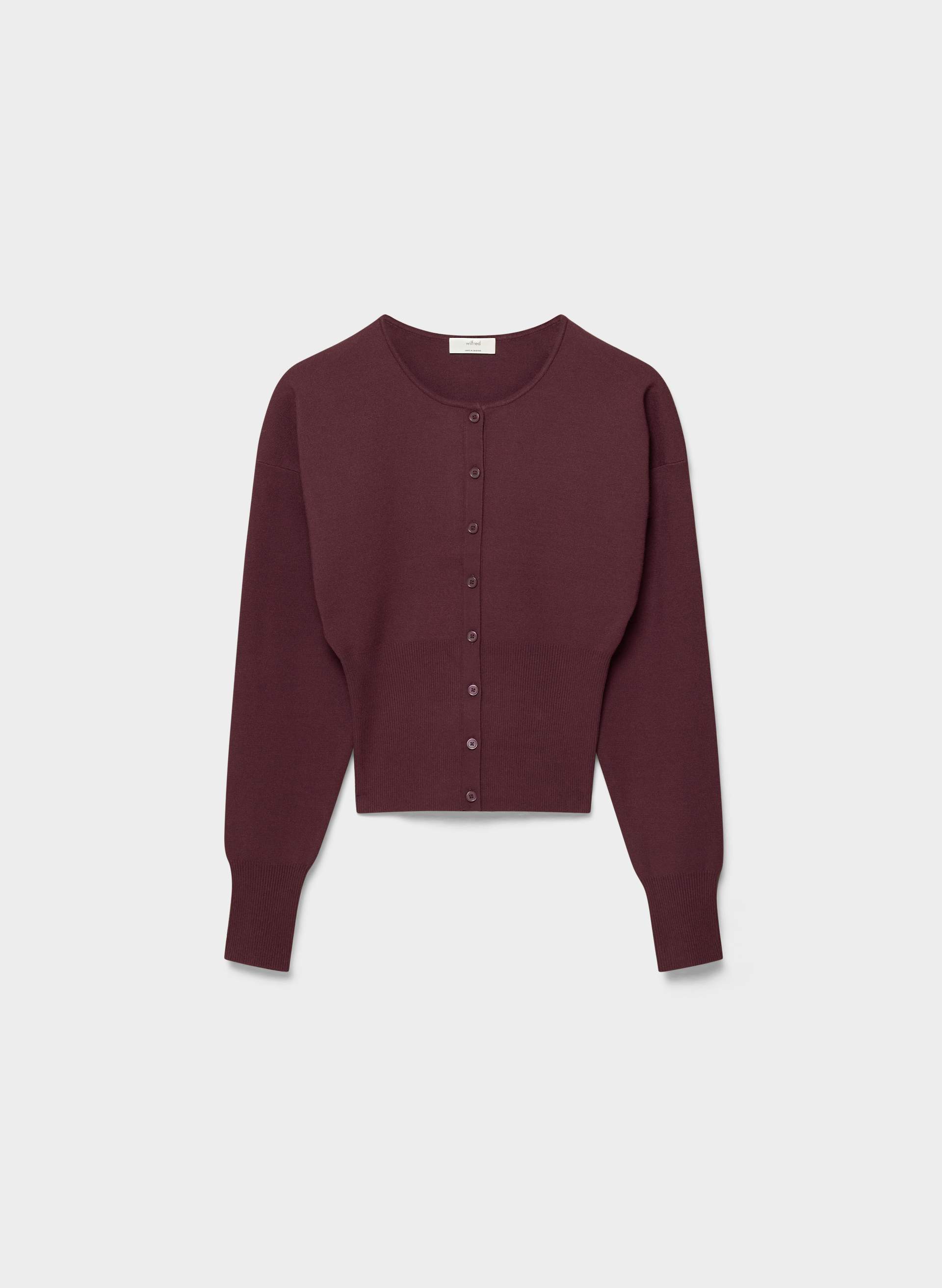Golightly Cardigan – Wonder Yarn – Aritzia – Gala Plum