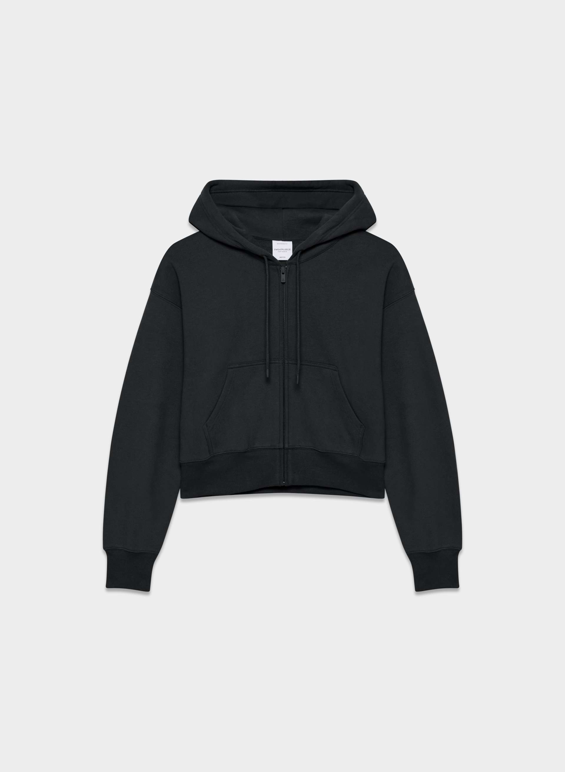COZY SWEATFLEECE BOYFRIEND BOXY ZIP HOODIE | Aritzia
