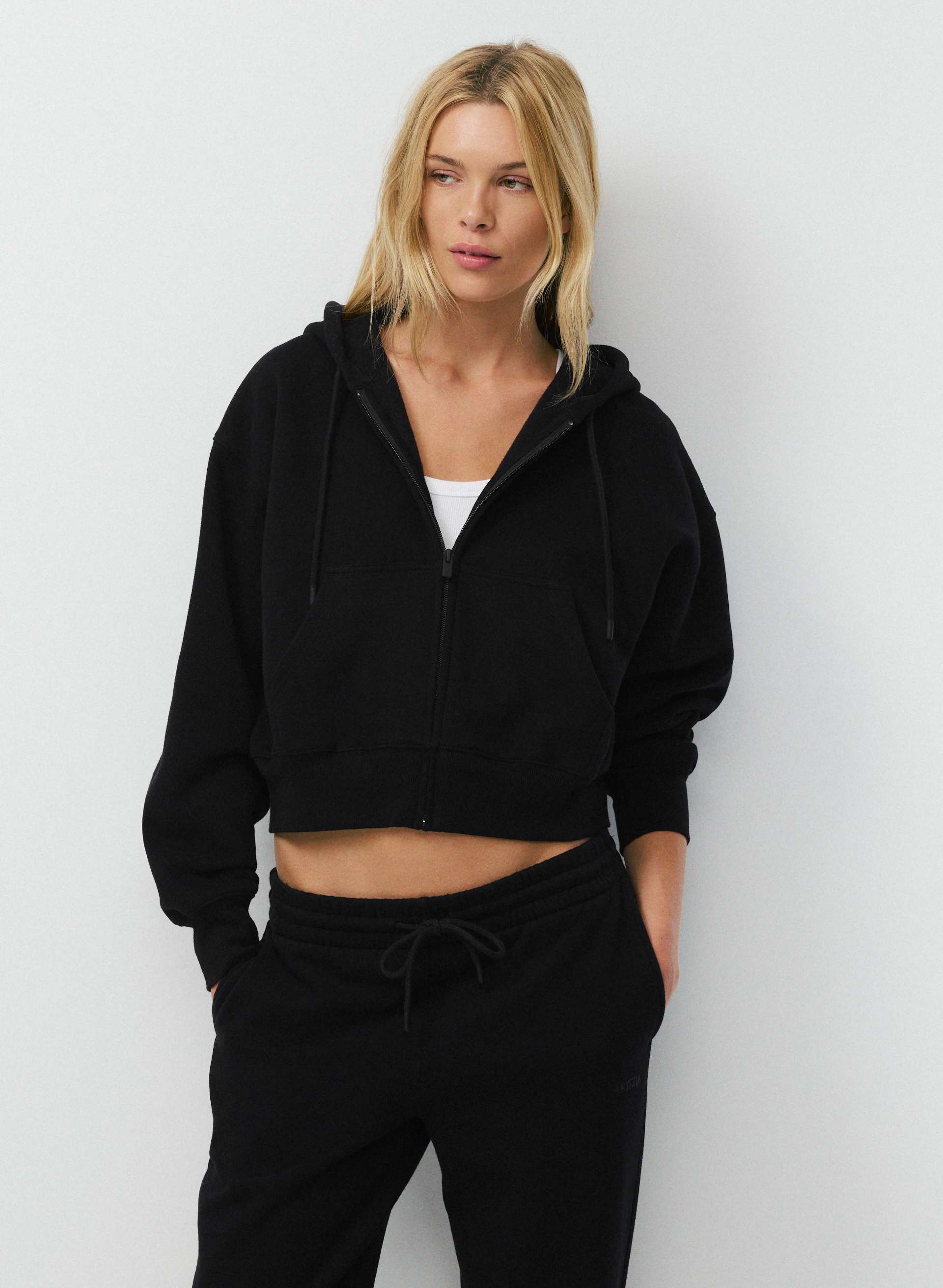 COZY SWEATFLEECE BOYFRIEND BOXY ZIP HOODIE | Aritzia