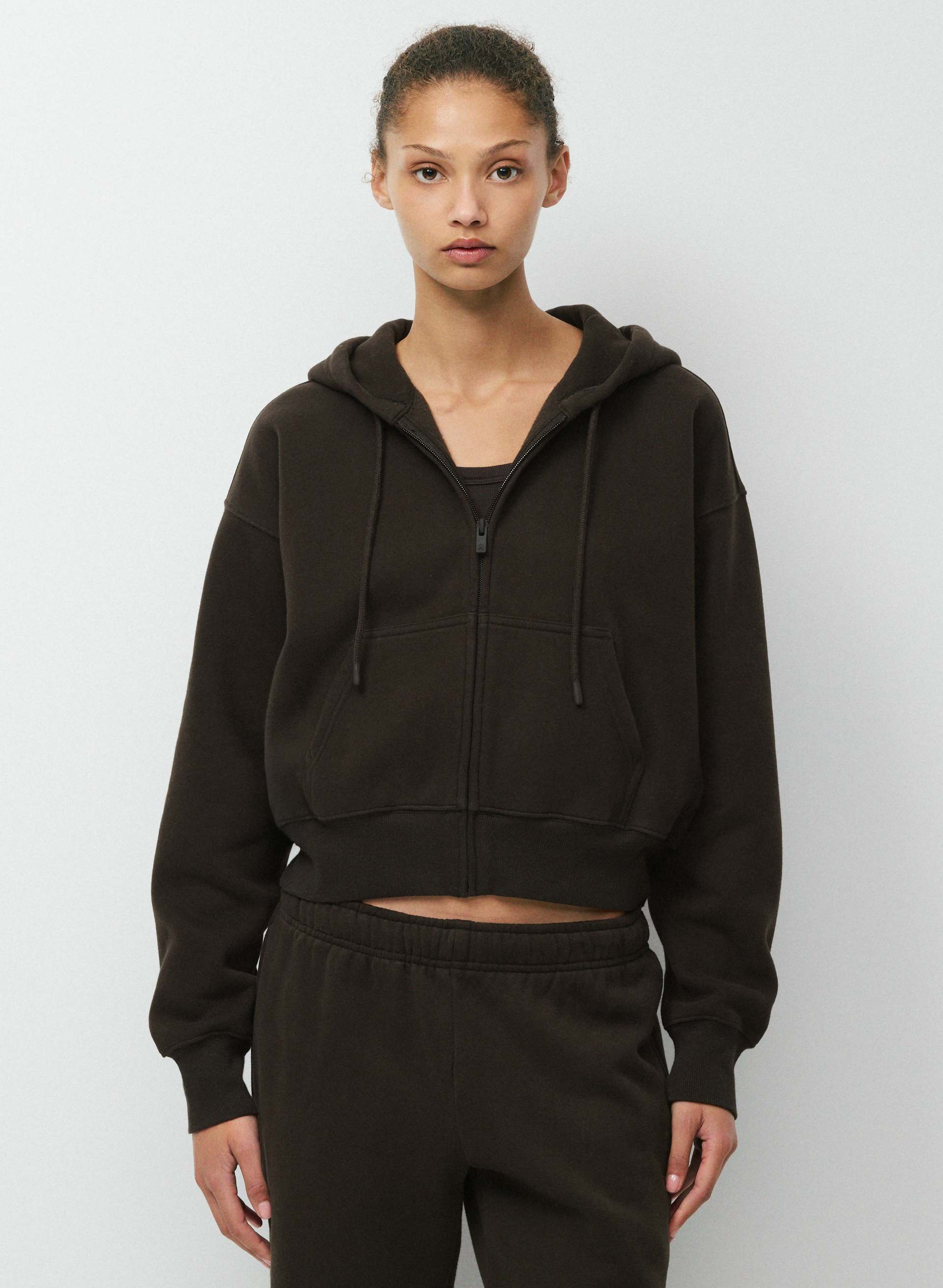 Cozy Sweatfleece Boyfriend Boxy Zip Hoodie | Aritzia CA