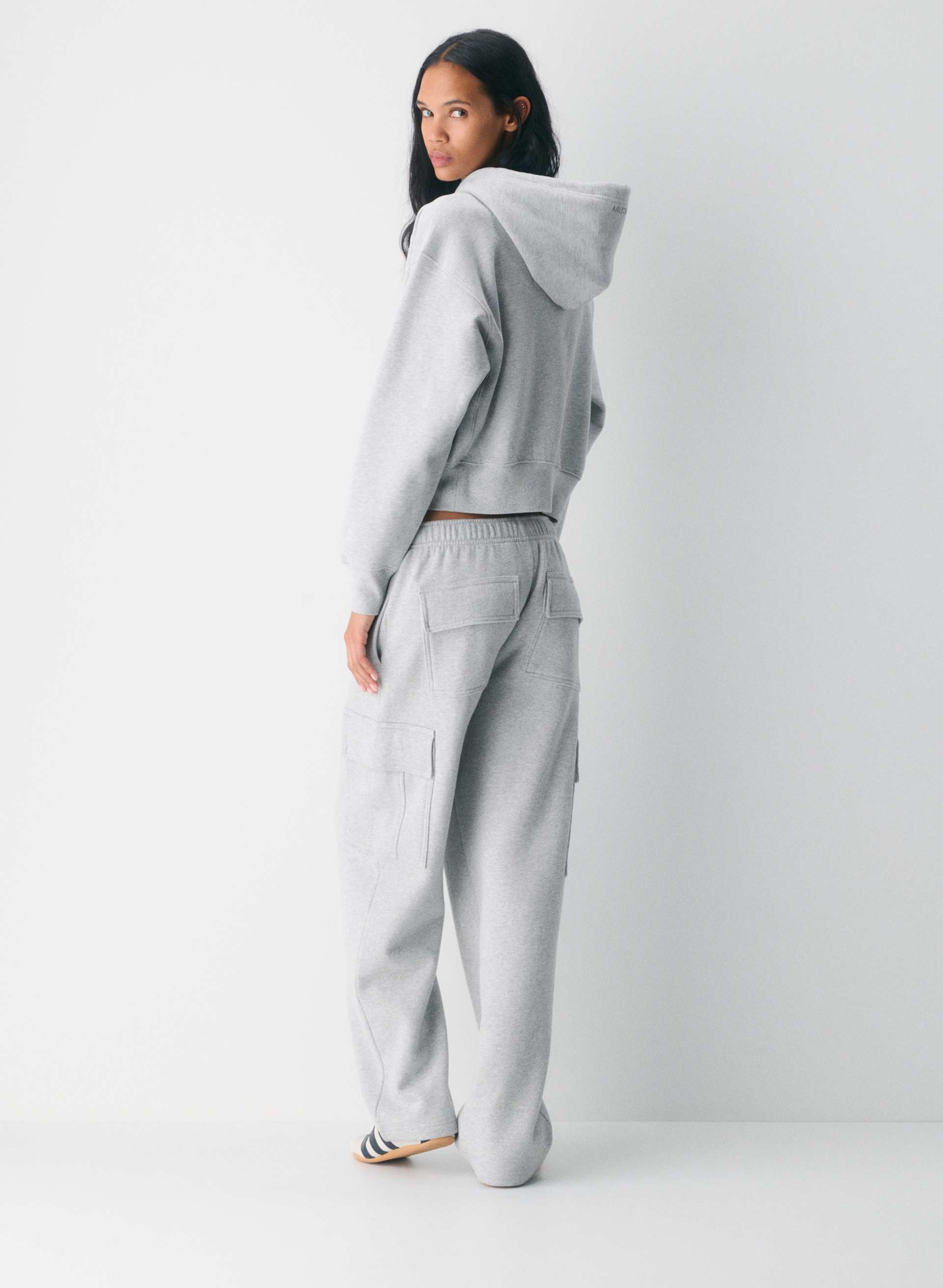 COZY SWEATFLEECE BOYFRIEND BOXY ZIP HOODIE | Aritzia