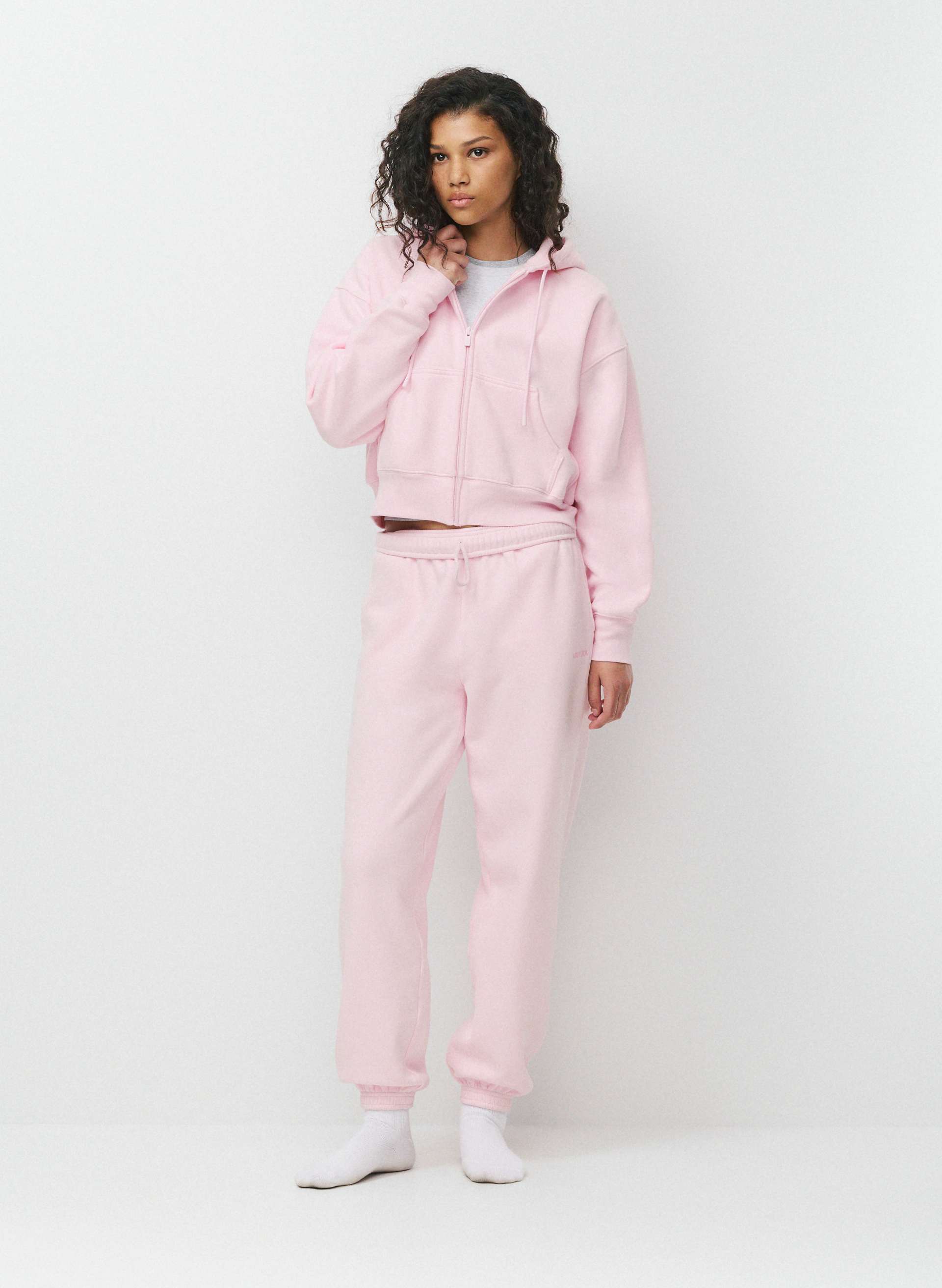 COZY SWEATFLEECE BOYFRIEND BOXY ZIP HOODIE - Fan-favourite boxy fleece zip hoodie. 