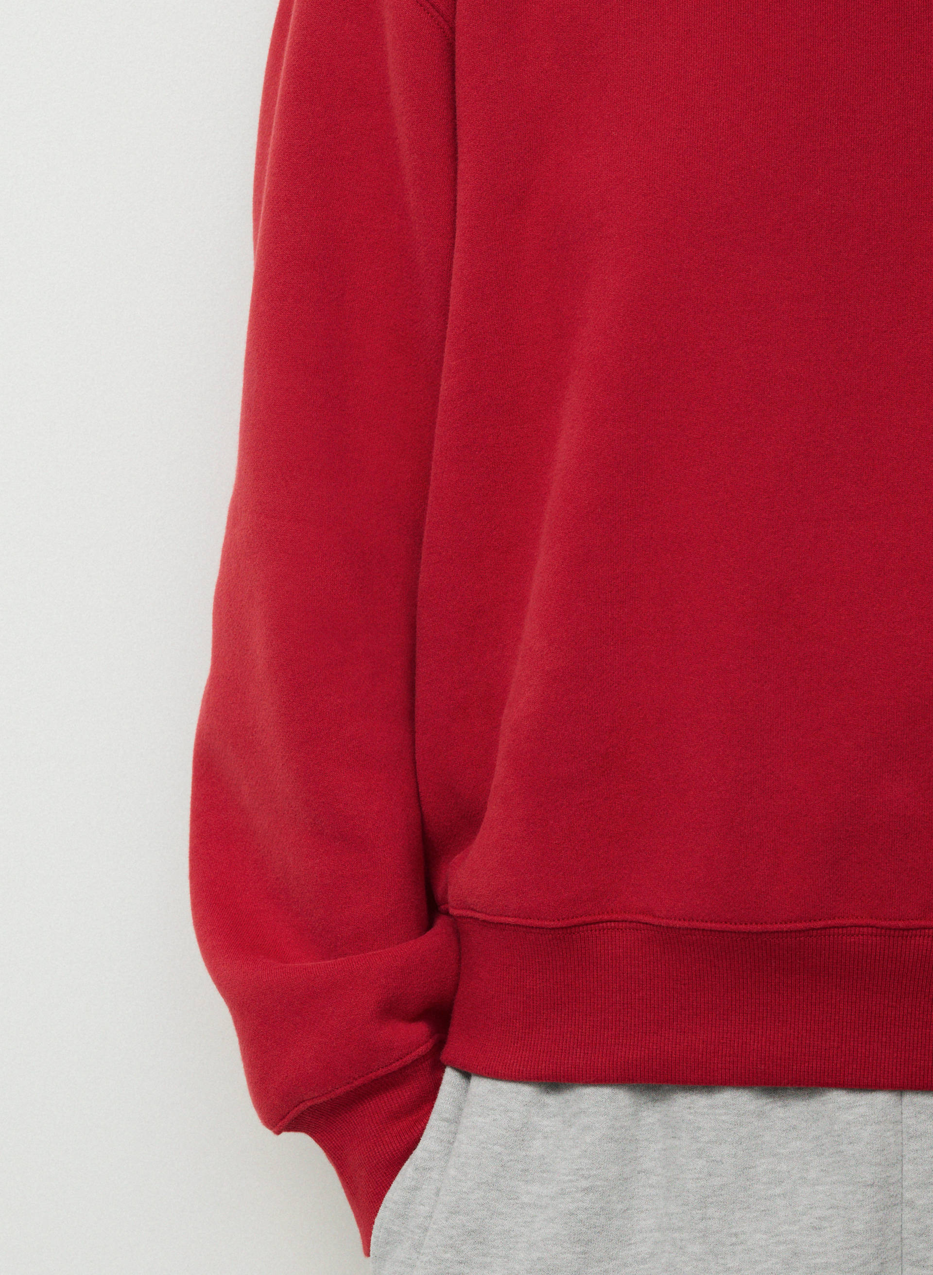 COZY SWEATFLEECE PERFECT CREW SWEATSHIRT | Aritzia
