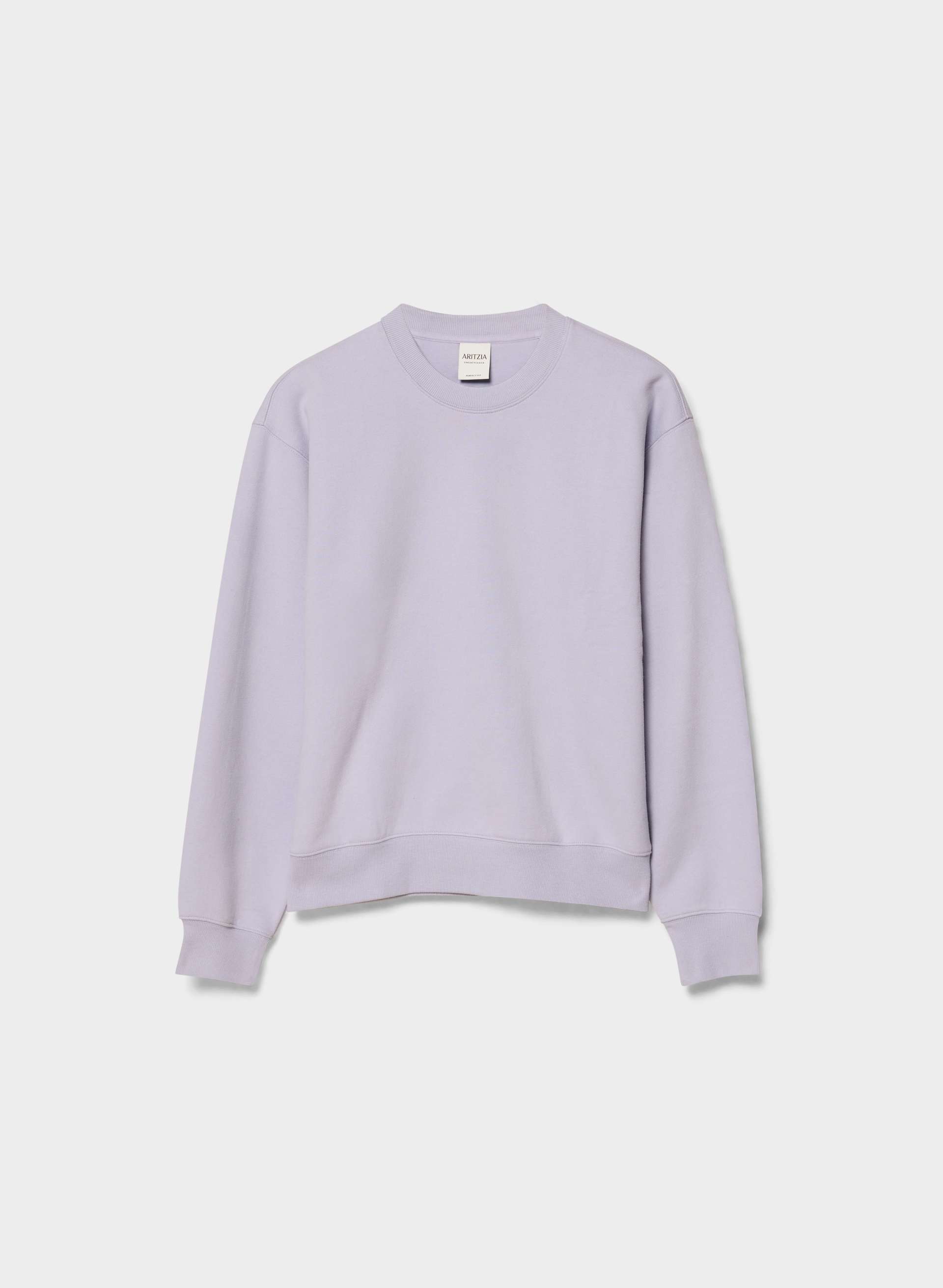 COZY SWEATFLEECE PERFECT CREW SWEATSHIRT | Aritzia