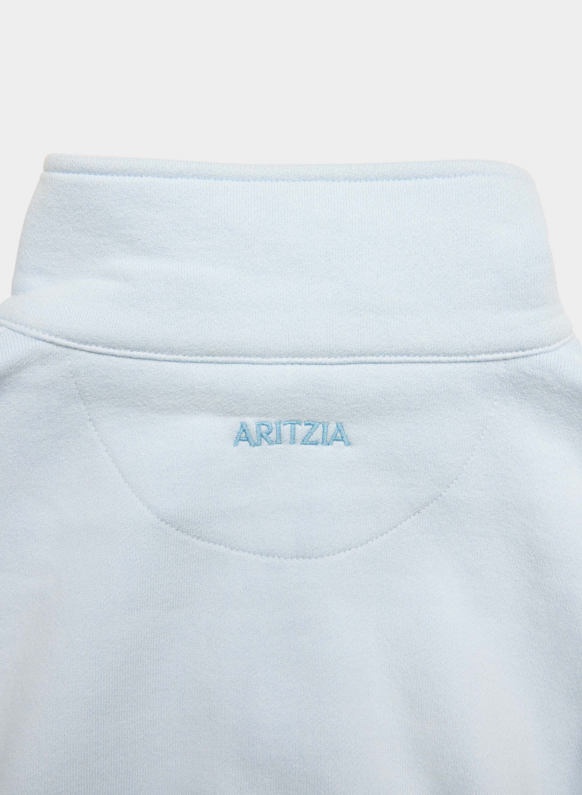 COZY SWEATFLEECE BOYFRIEND 1/2 ZIP | Aritzia