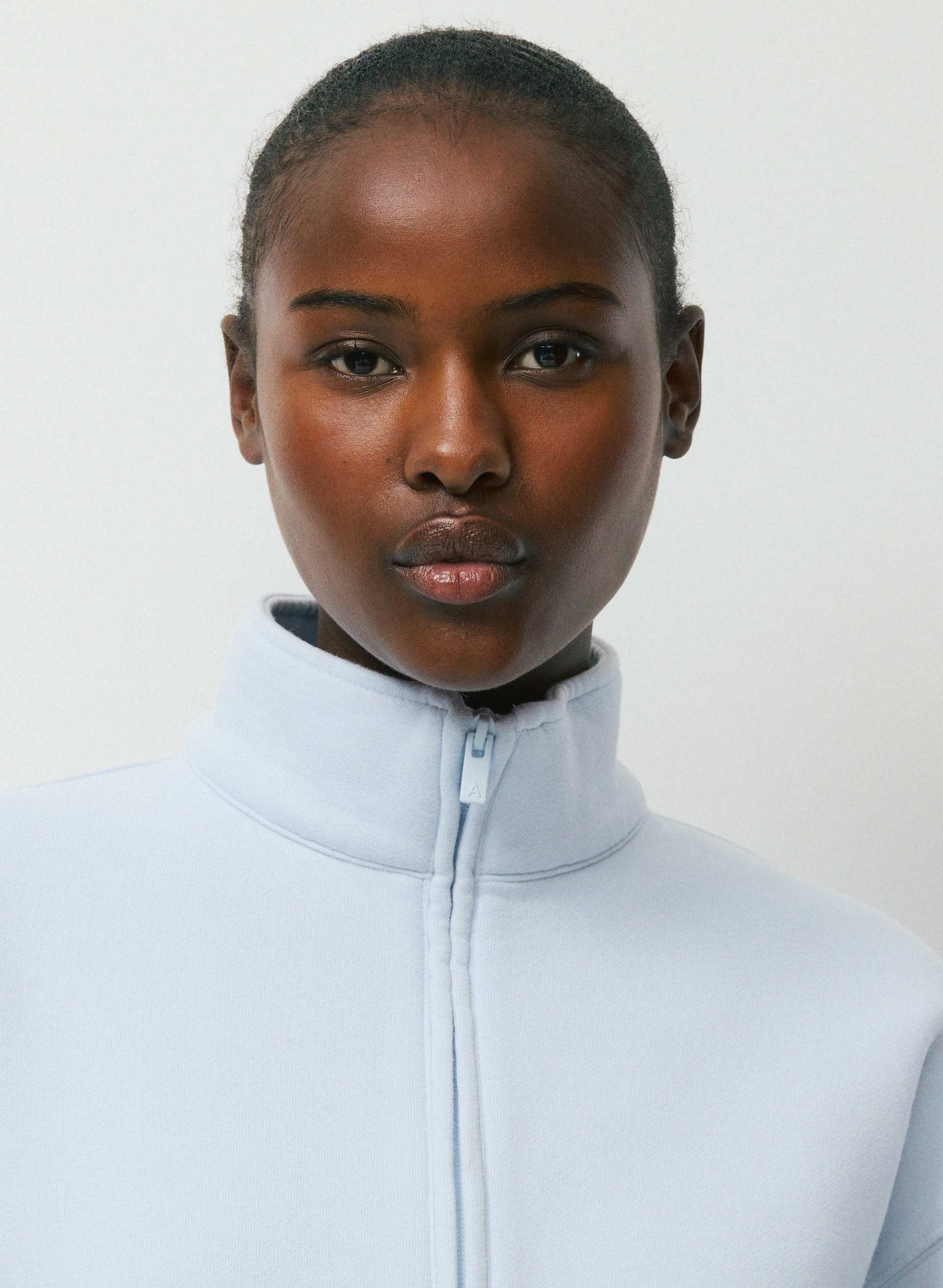 COZY SWEATFLEECE BOYFRIEND 1/2 ZIP | Aritzia