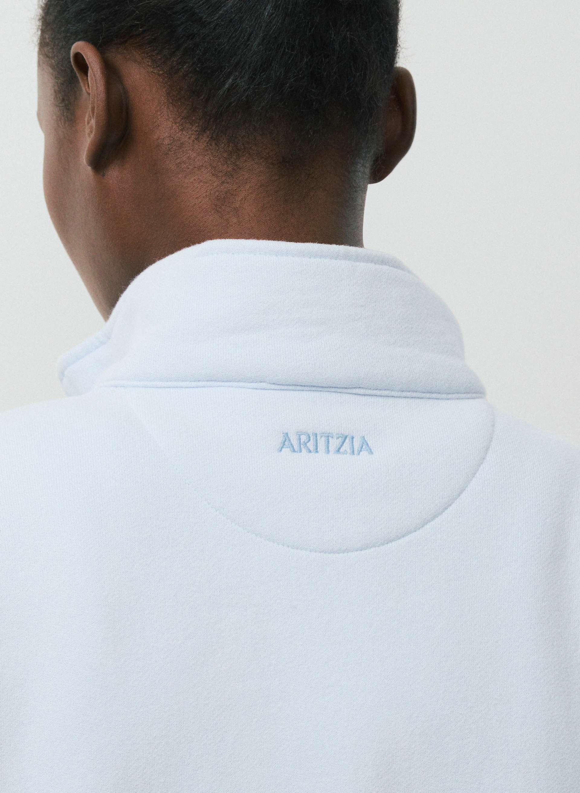 COZY SWEATFLEECE BOYFRIEND 1/2 ZIP | Aritzia