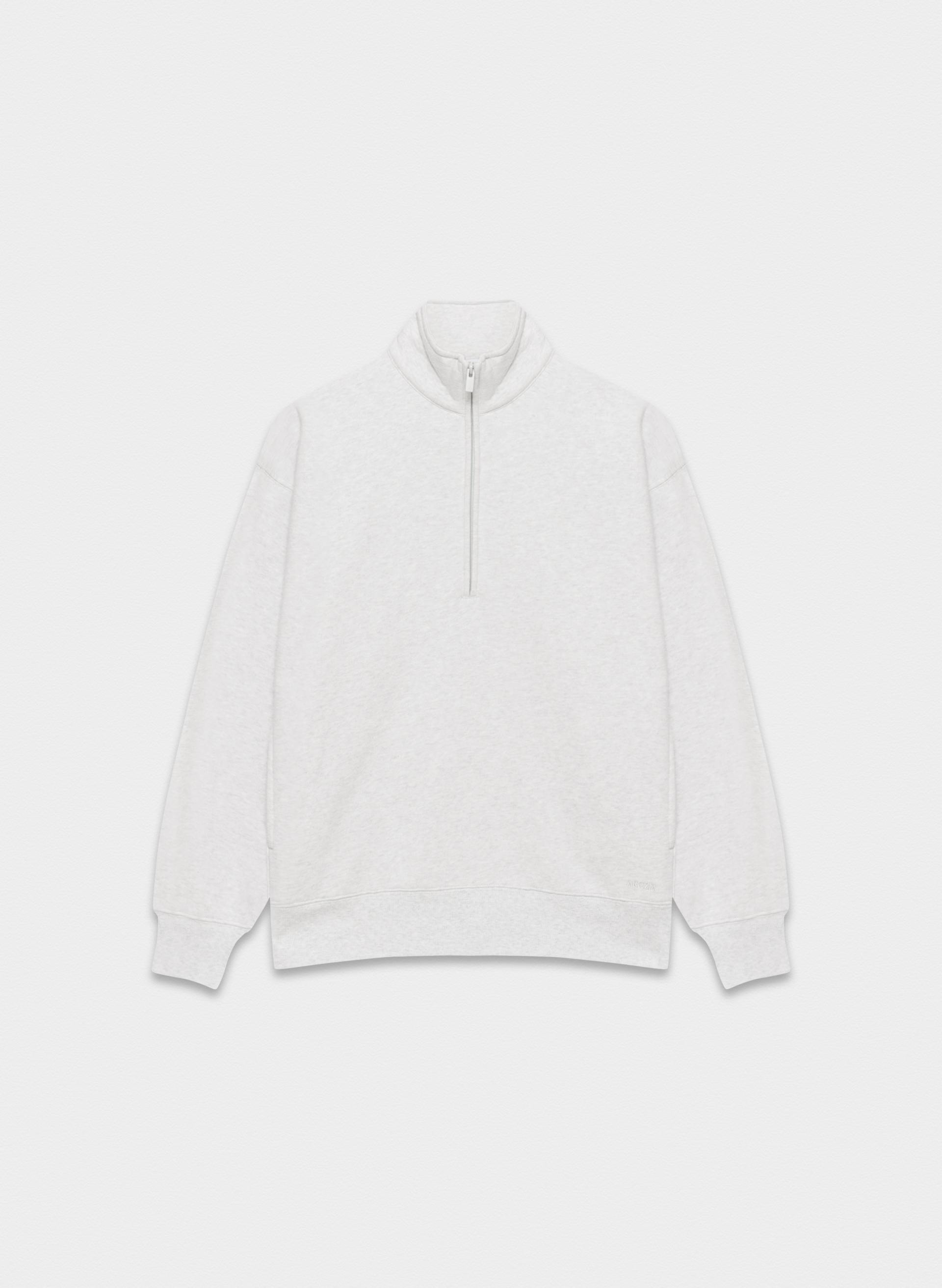 COZY SWEATFLEECE BOYFRIEND 1/2 ZIP | Aritzia