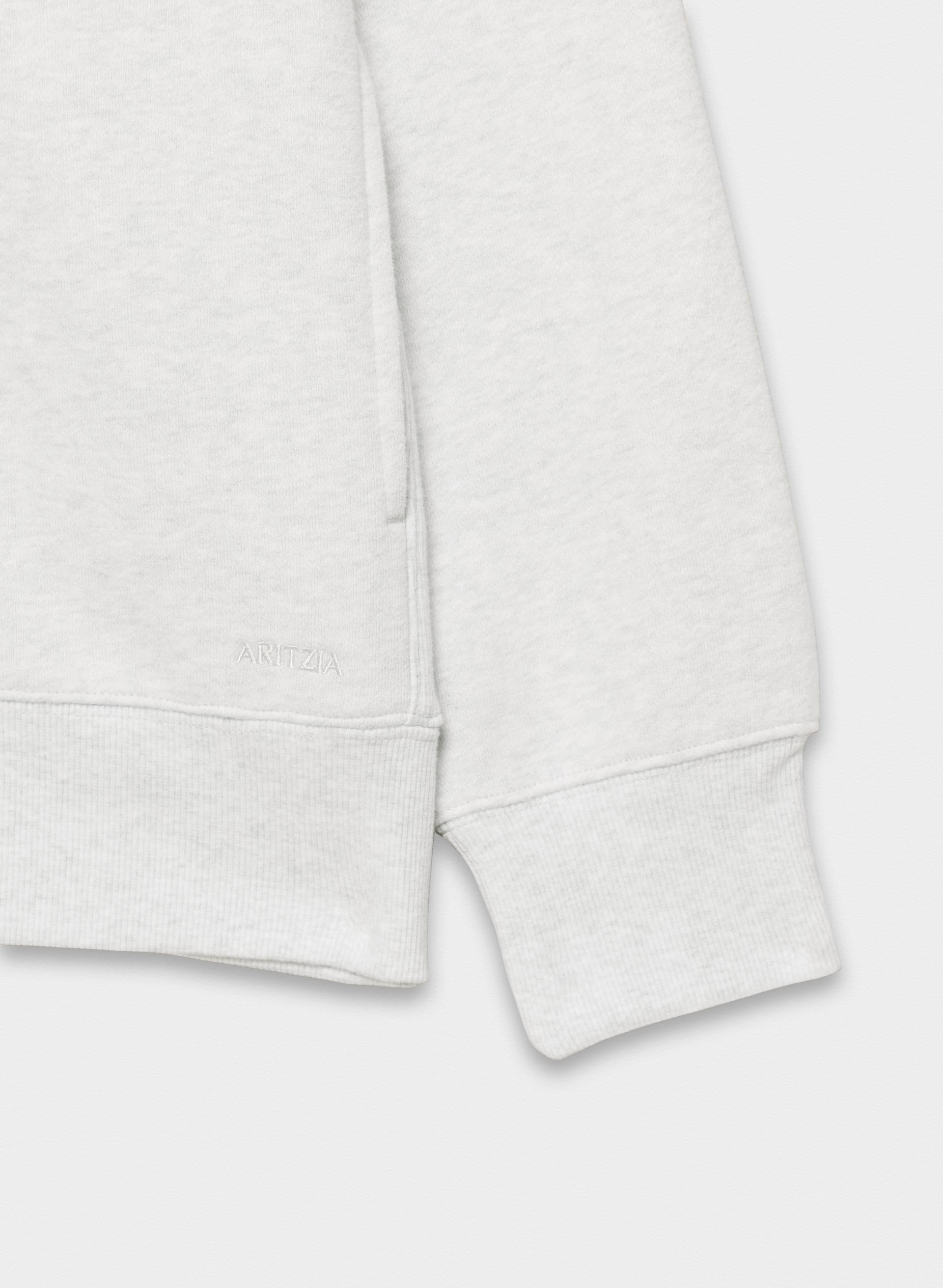 COZY SWEATFLEECE BOYFRIEND 1/2 ZIP | Aritzia