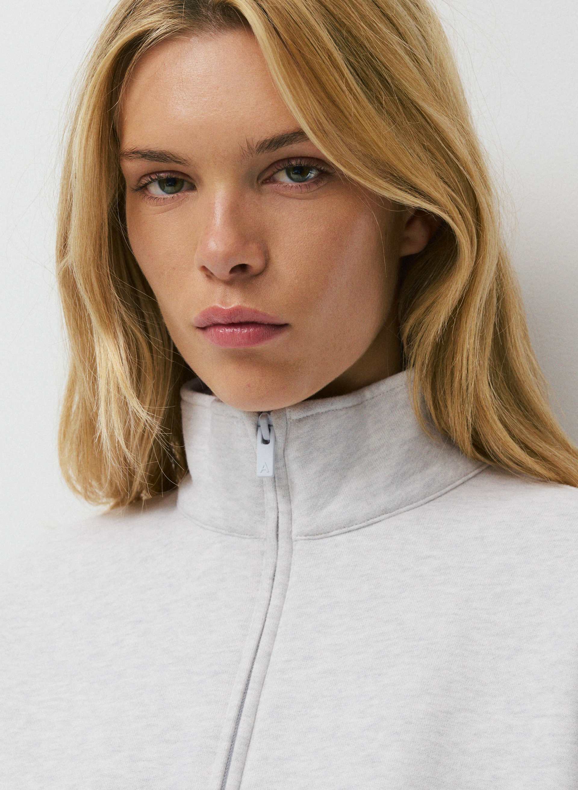 COZY SWEATFLEECE BOYFRIEND 1/2 ZIP | Aritzia