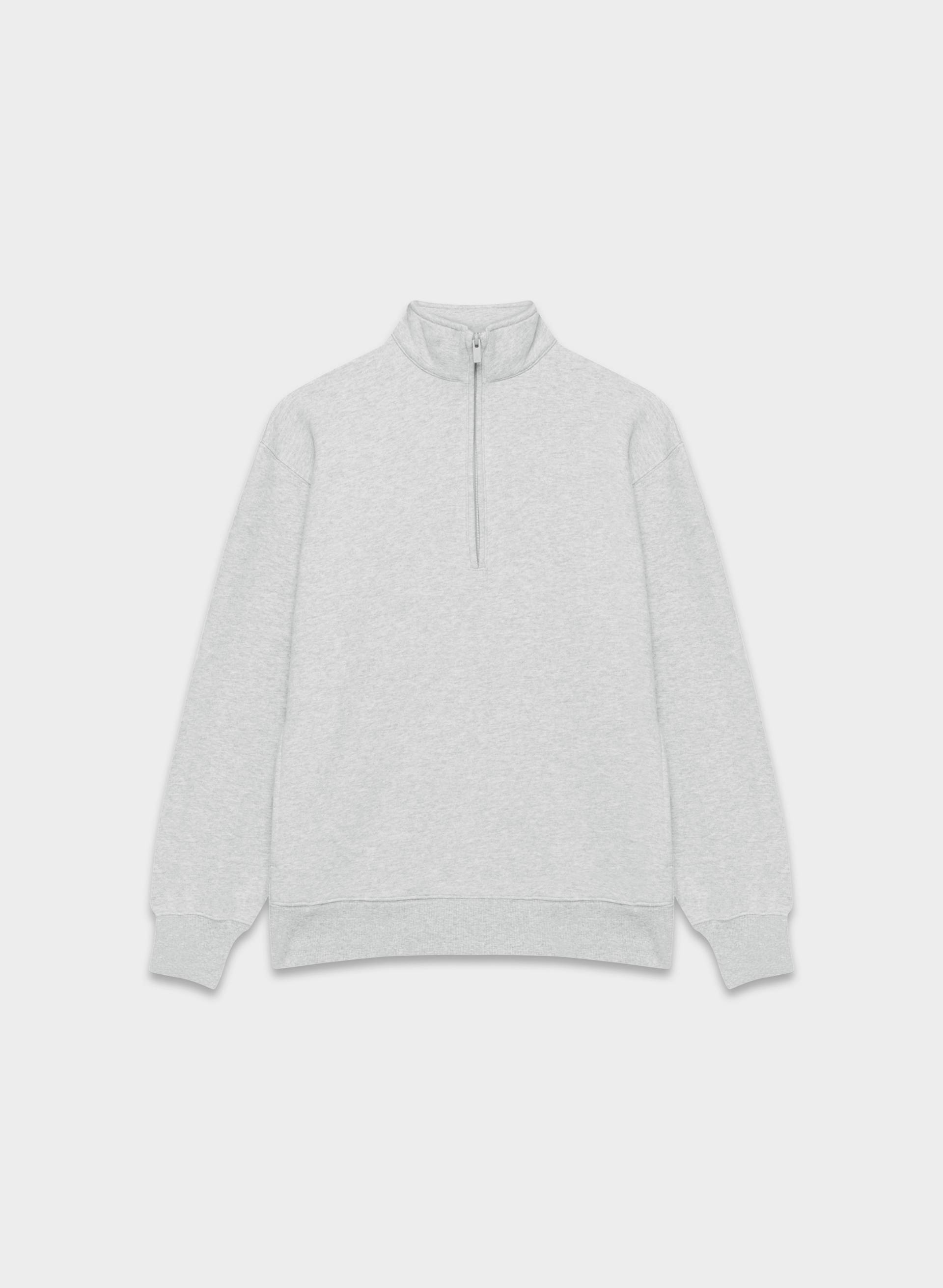 COZY SWEATFLEECE BOYFRIEND 1/2 ZIP | Aritzia