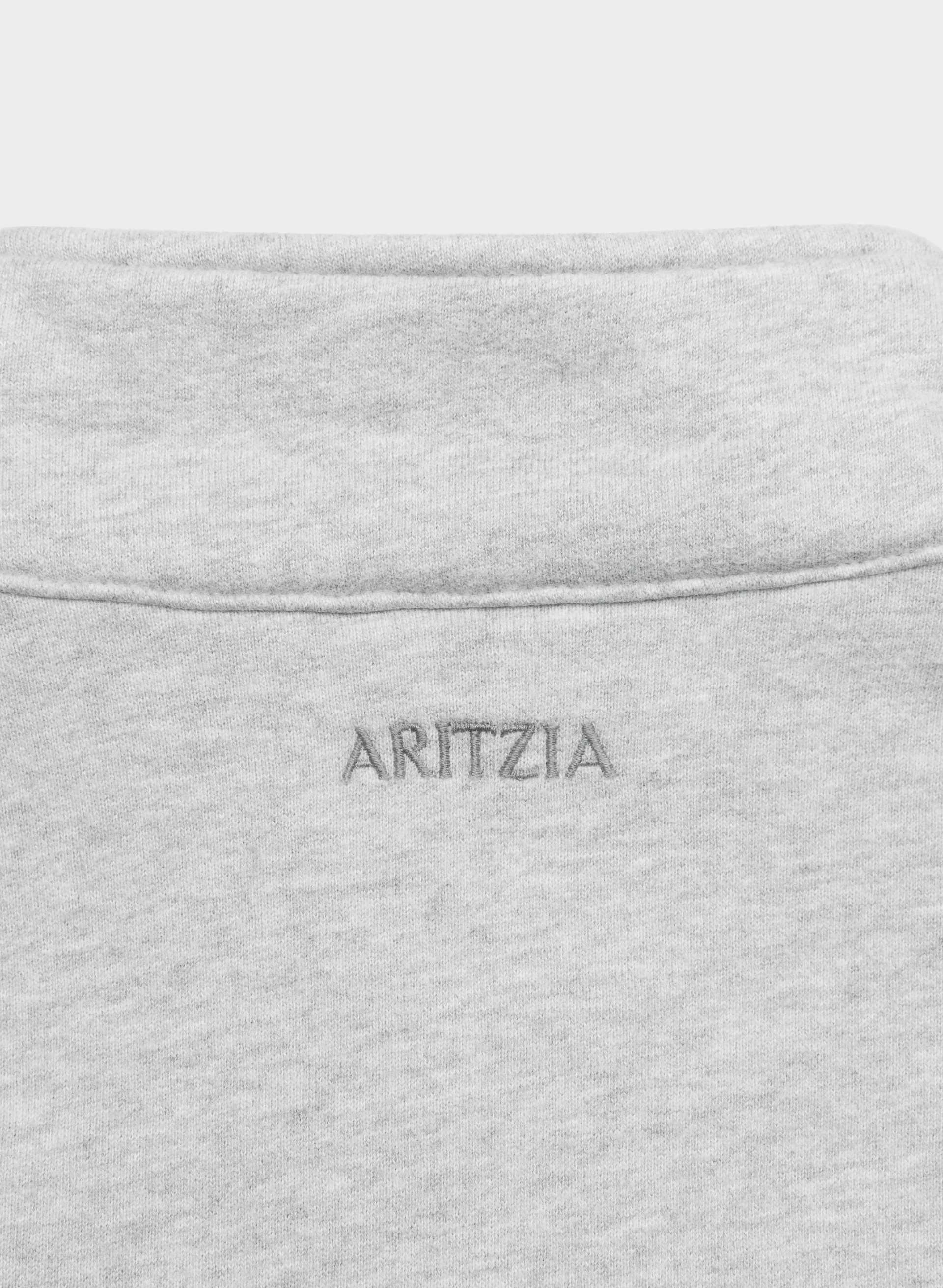 COZY SWEATFLEECE BOYFRIEND 1/2 ZIP | Aritzia