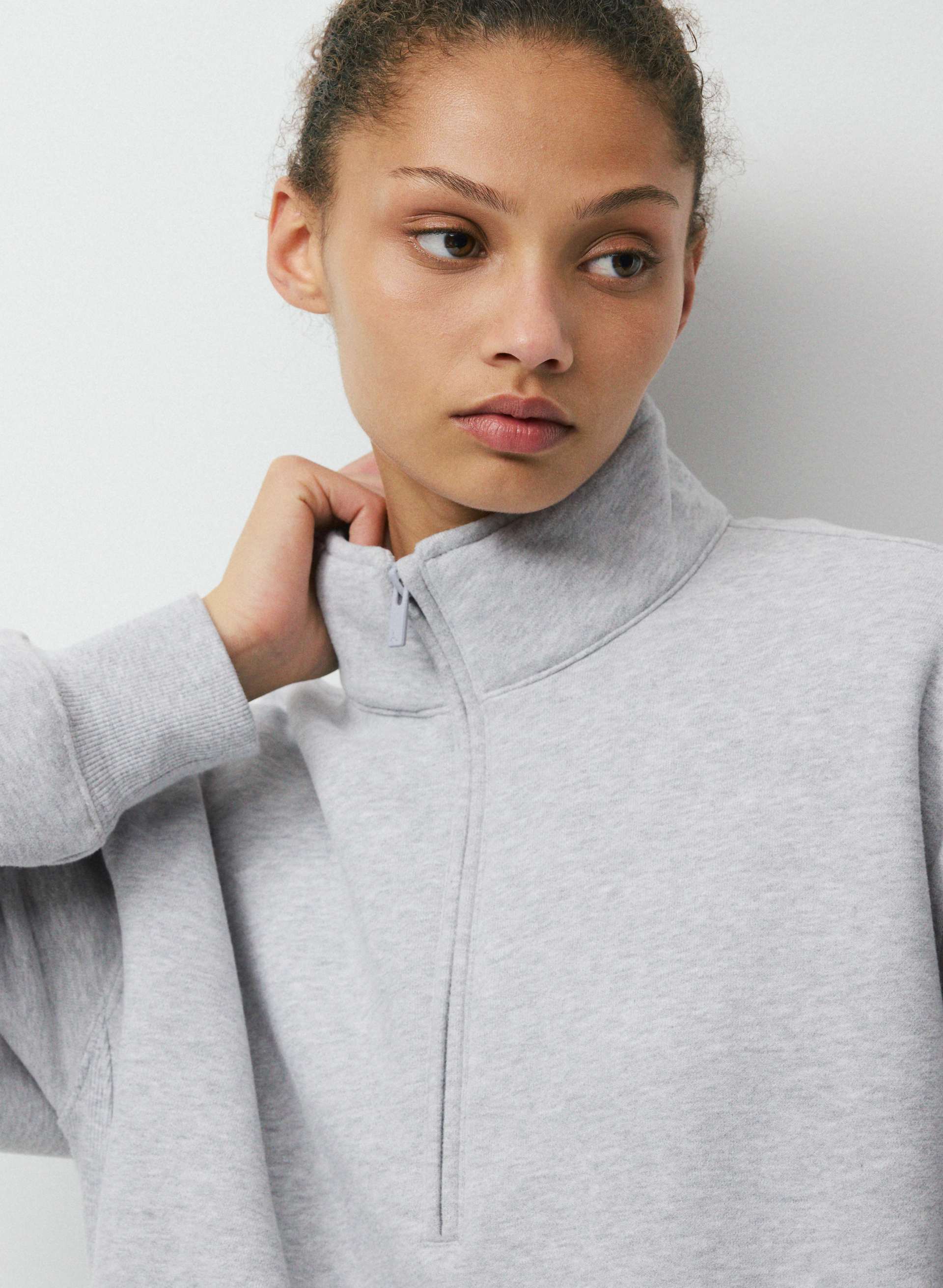 Cozy Sweatfleece Boyfriend 1/2 Zip | Aritzia CA
