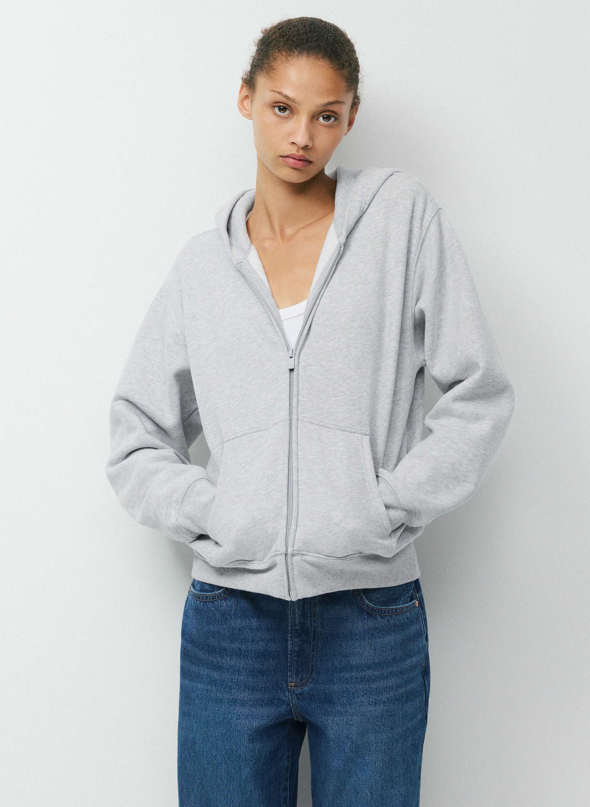 Cozy Sweatfleece Perfect Zip Hoodie | Aritzia US