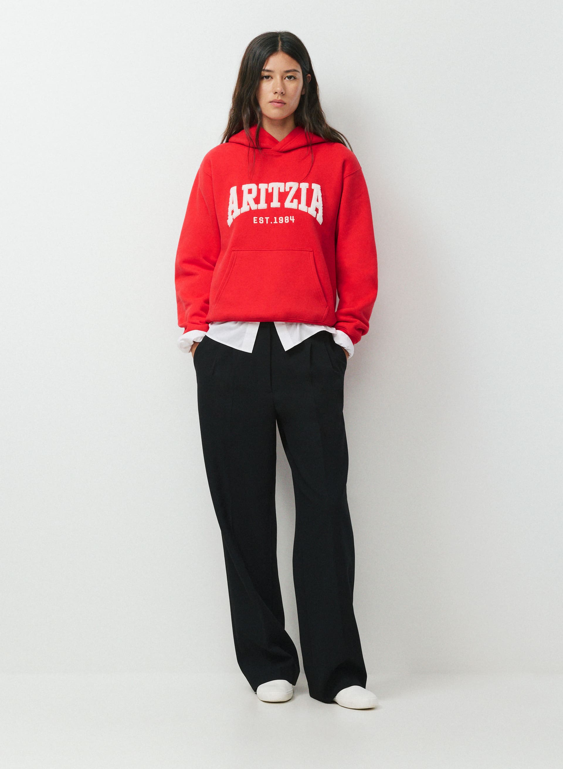 COZY SWEATFLEECE PERFECT HOODIE | Aritzia