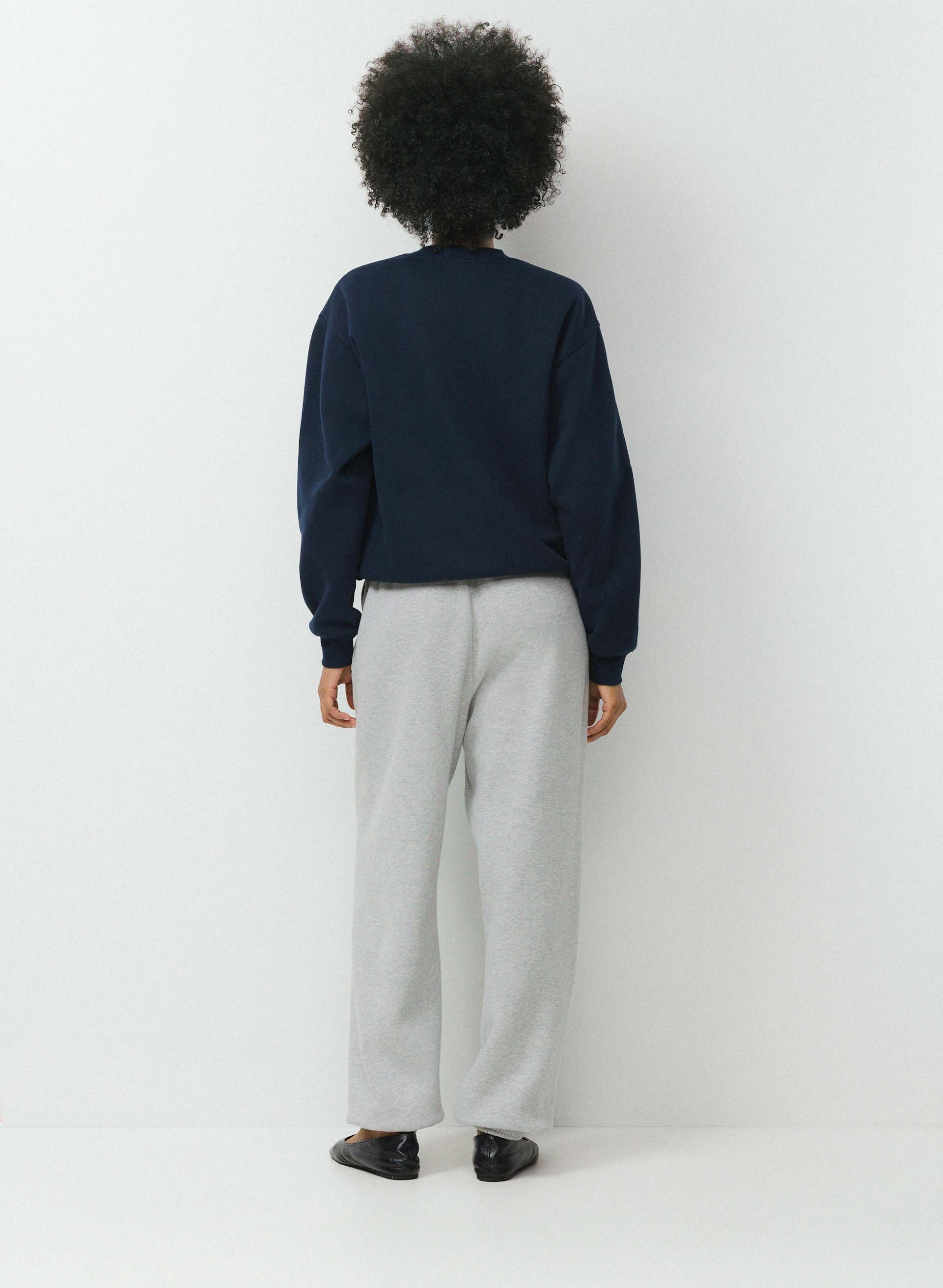 COZY SWEATFLEECE PERFECT CREW SWEATSHIRT | Aritzia