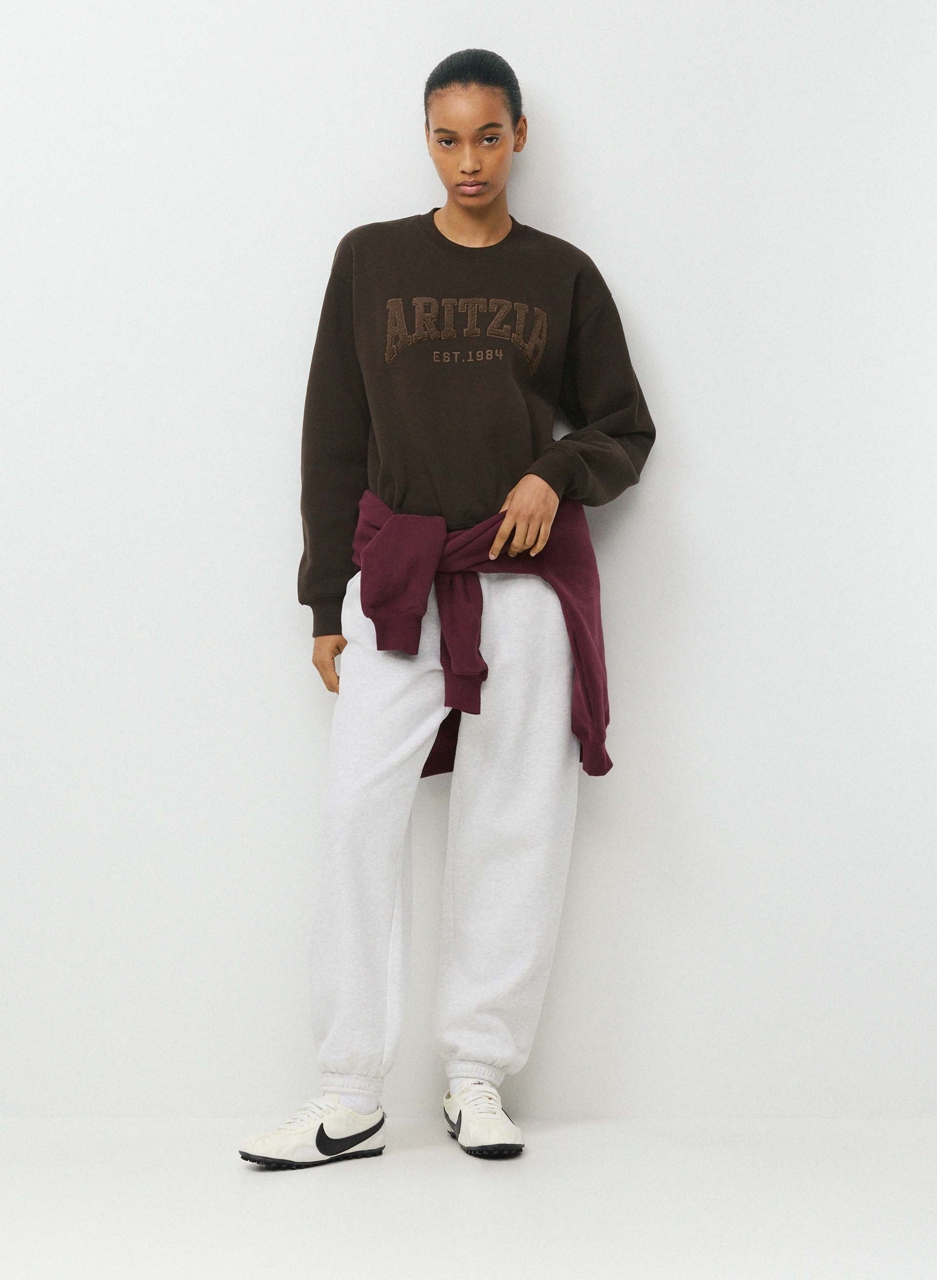 Cozy Sweatfleece Perfect Crew Sweatshirt | Aritzia US