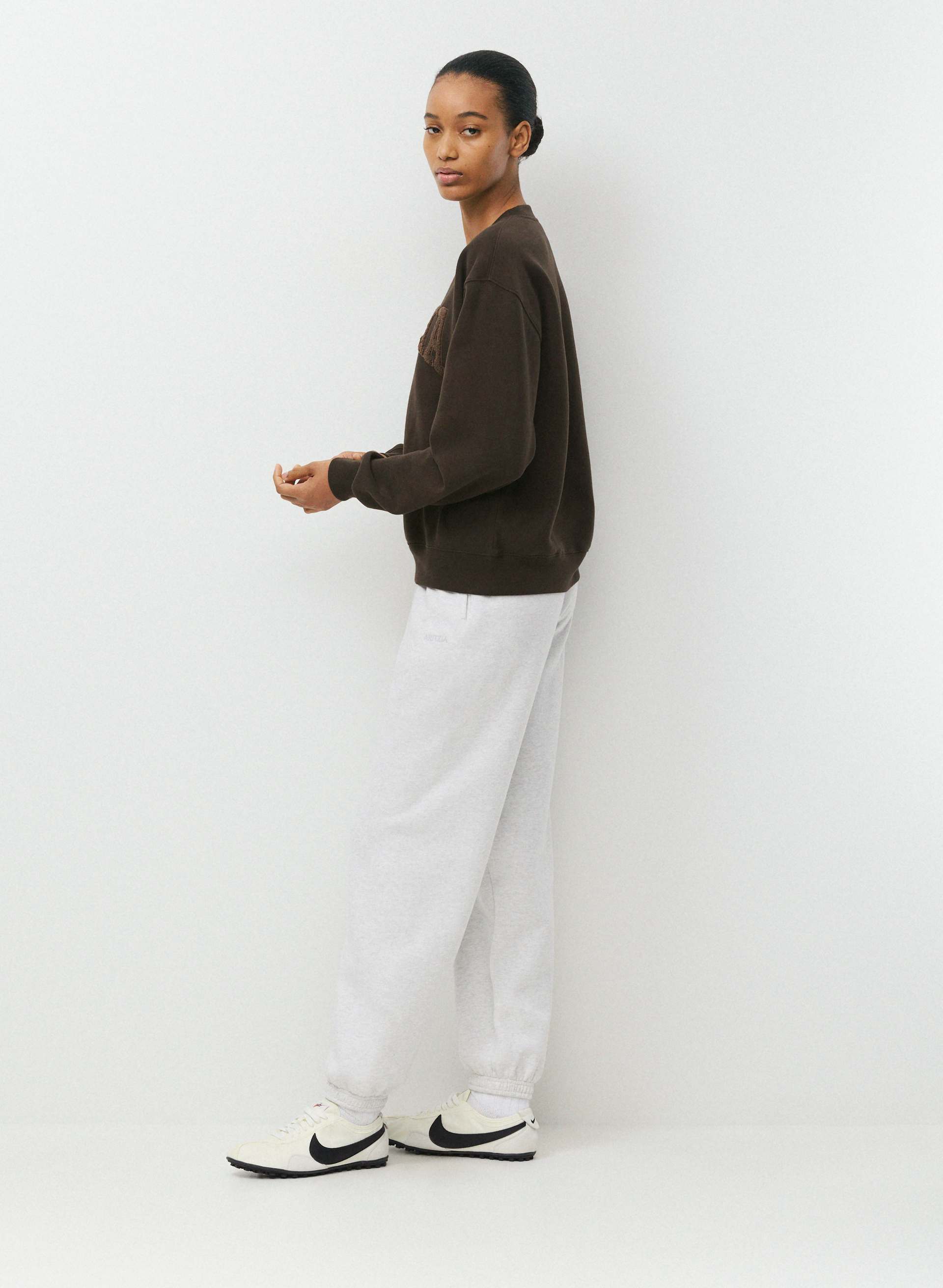 COZY SWEATFLEECE PERFECT CREW SWEATSHIRT | Aritzia