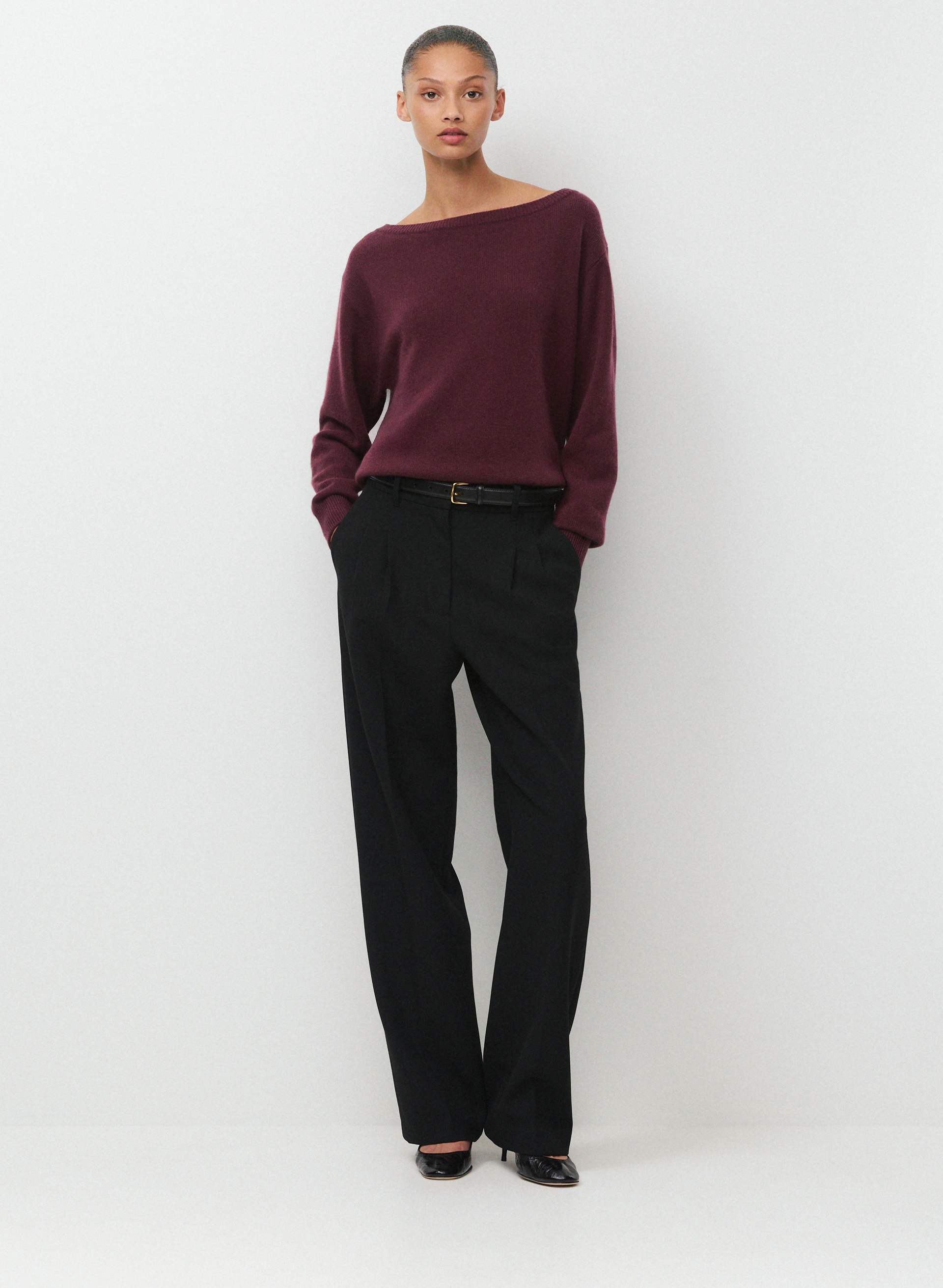ESSENTIAL CASHMERE NUANCE SWEATER | Aritzia