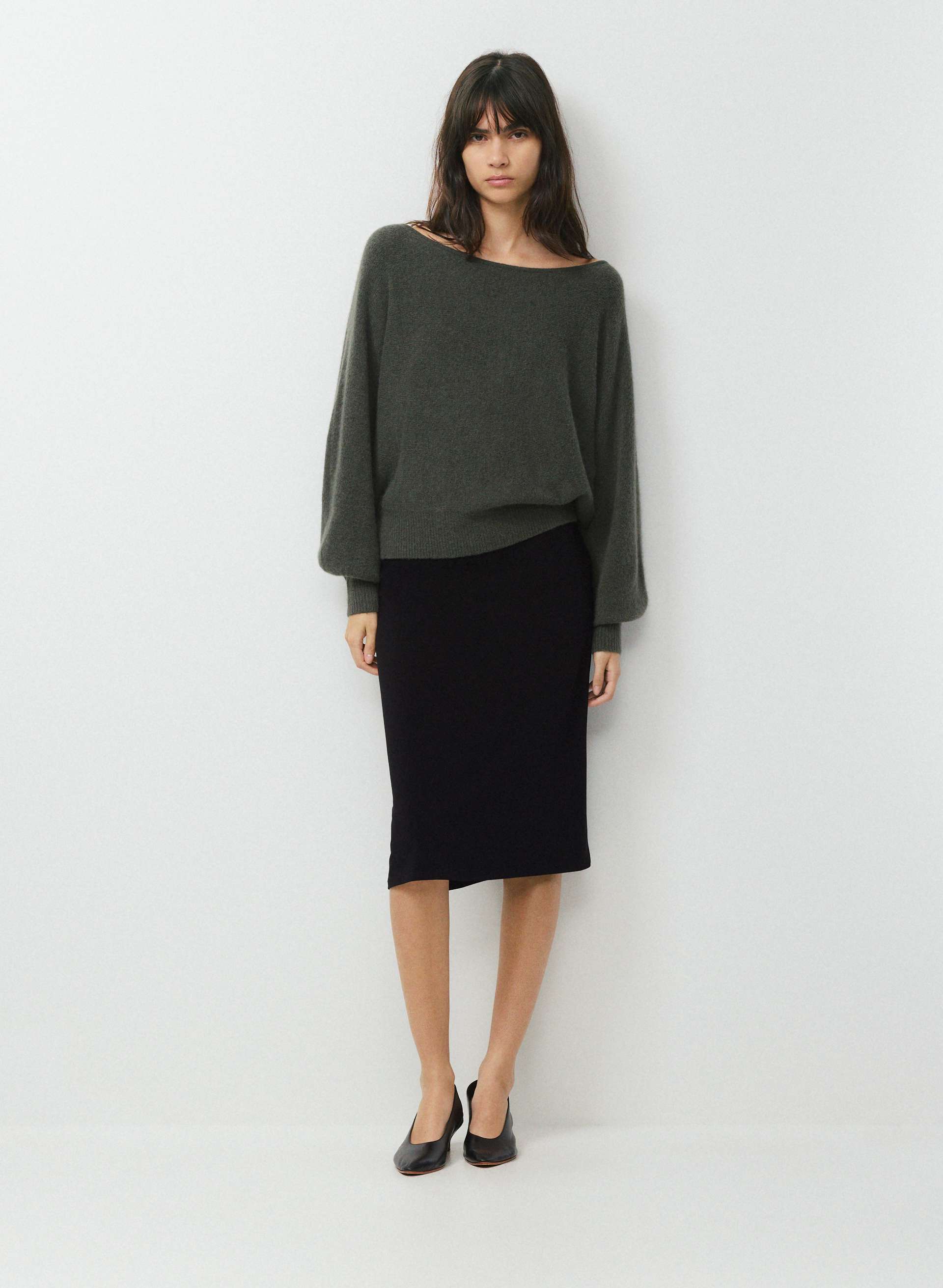SOFTSPOKE™ RHODA SWEATER - Relaxed boatneck sweater. 