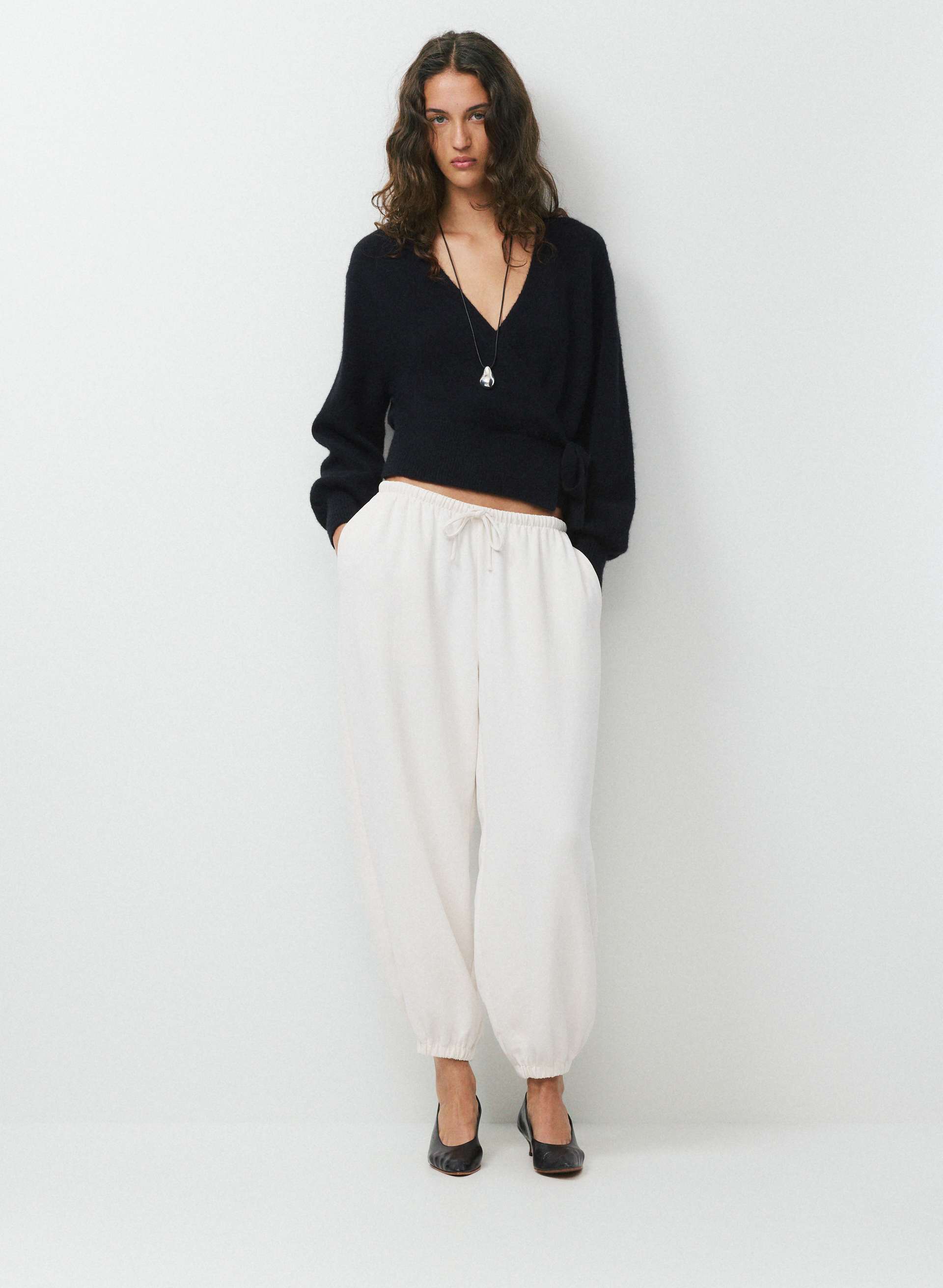 SOFTSPOKE™ CASSIDY WRAP SWEATER | Aritzia
