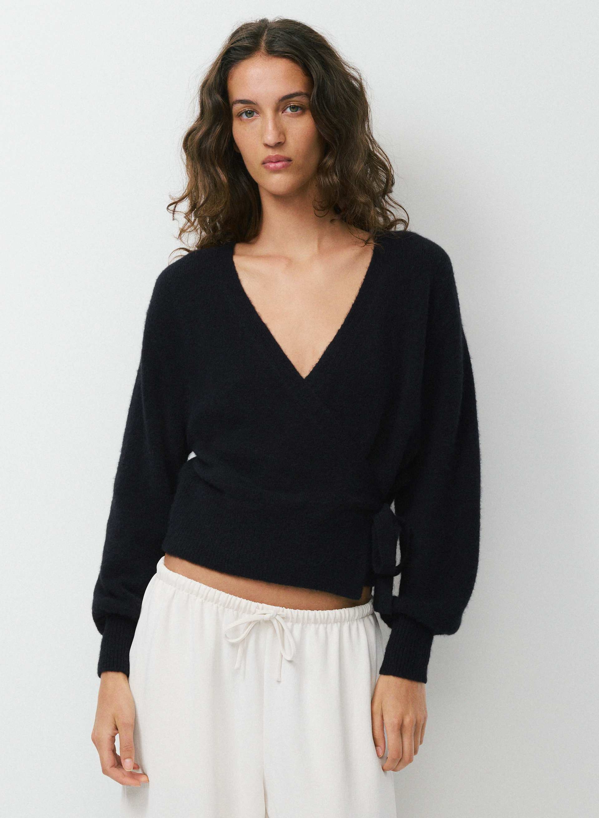 SOFTSPOKE™ CASSIDY WRAP SWEATER | Aritzia