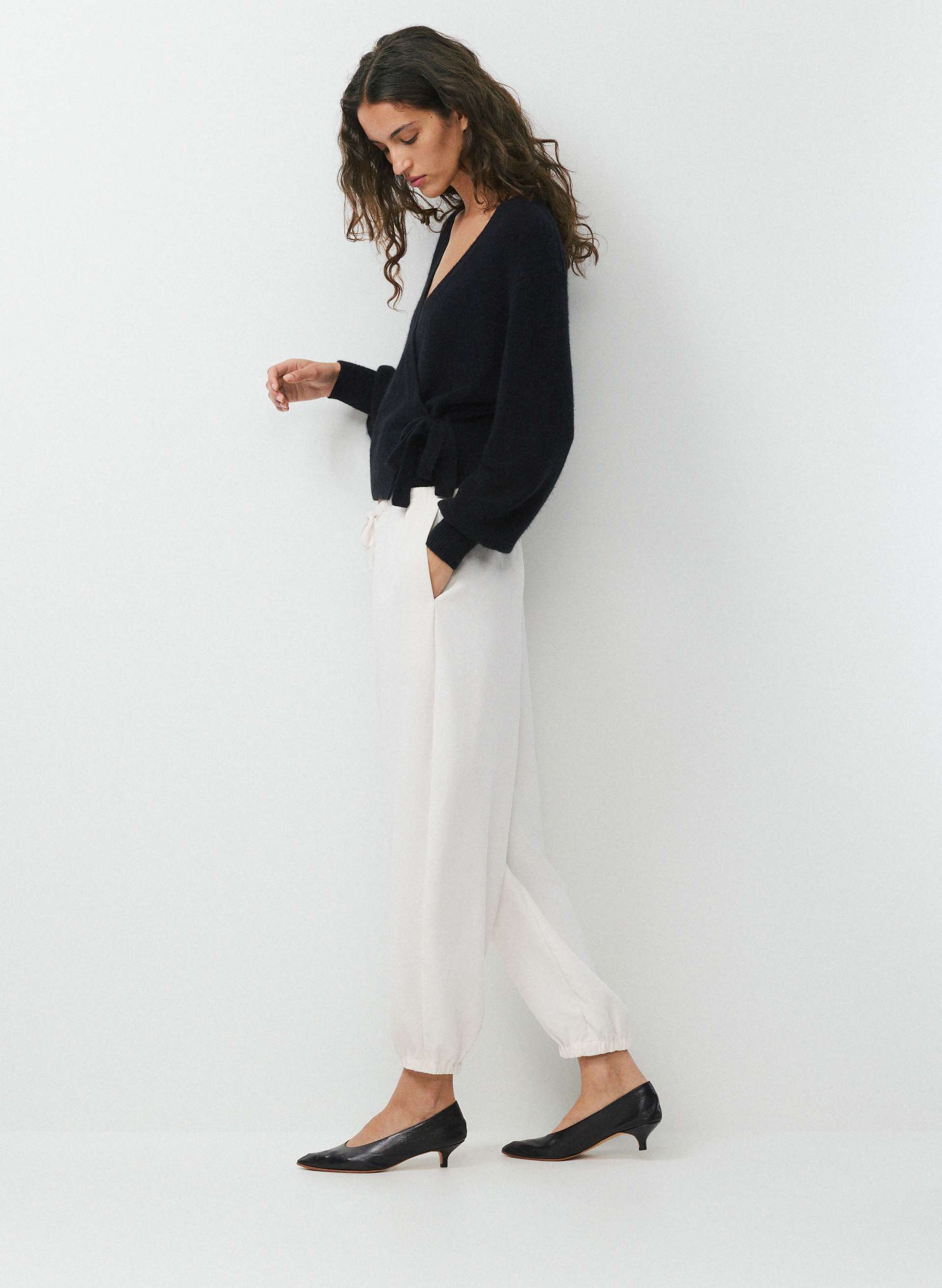 SOFTSPOKE™ CASSIDY WRAP SWEATER | Aritzia
