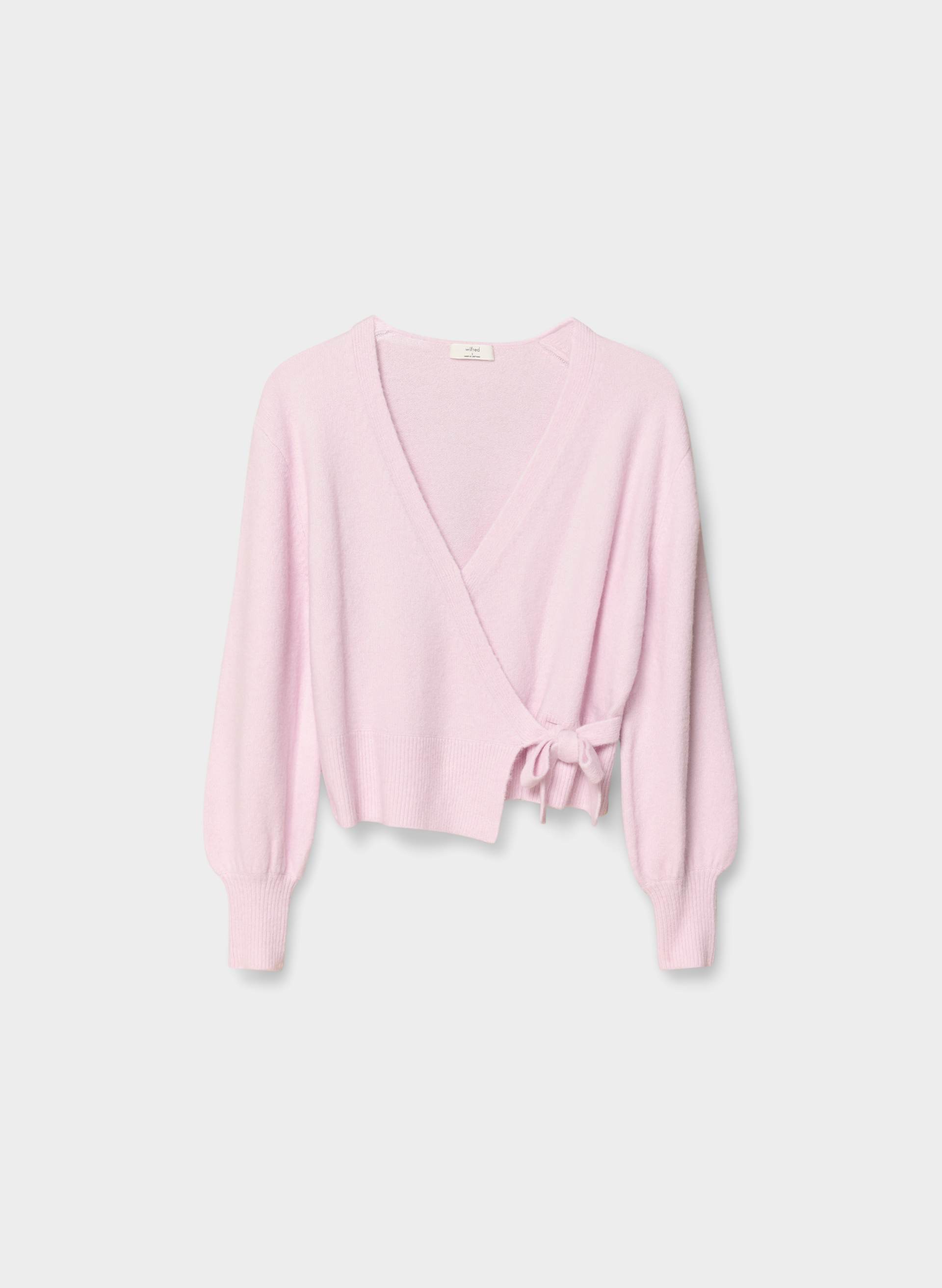 SOFTSPOKE™ CASSIDY WRAP SWEATER | Aritzia