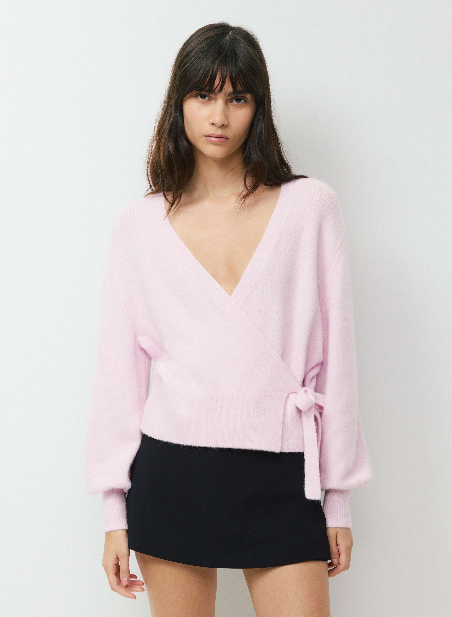 SOFTSPOKE™ CASSIDY WRAP SWEATER | Aritzia