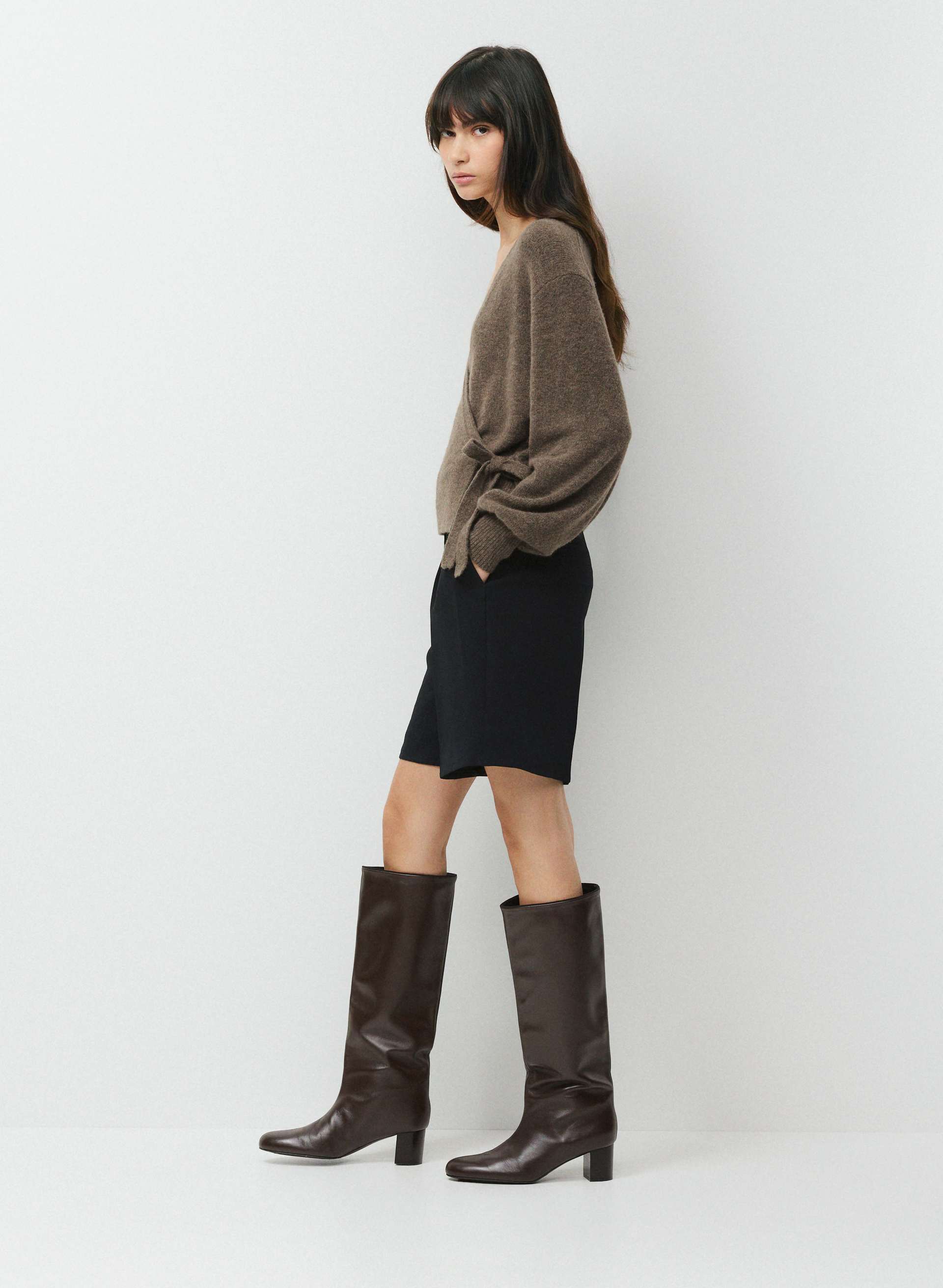 SOFTSPOKE™ CASSIDY WRAP SWEATER | Aritzia