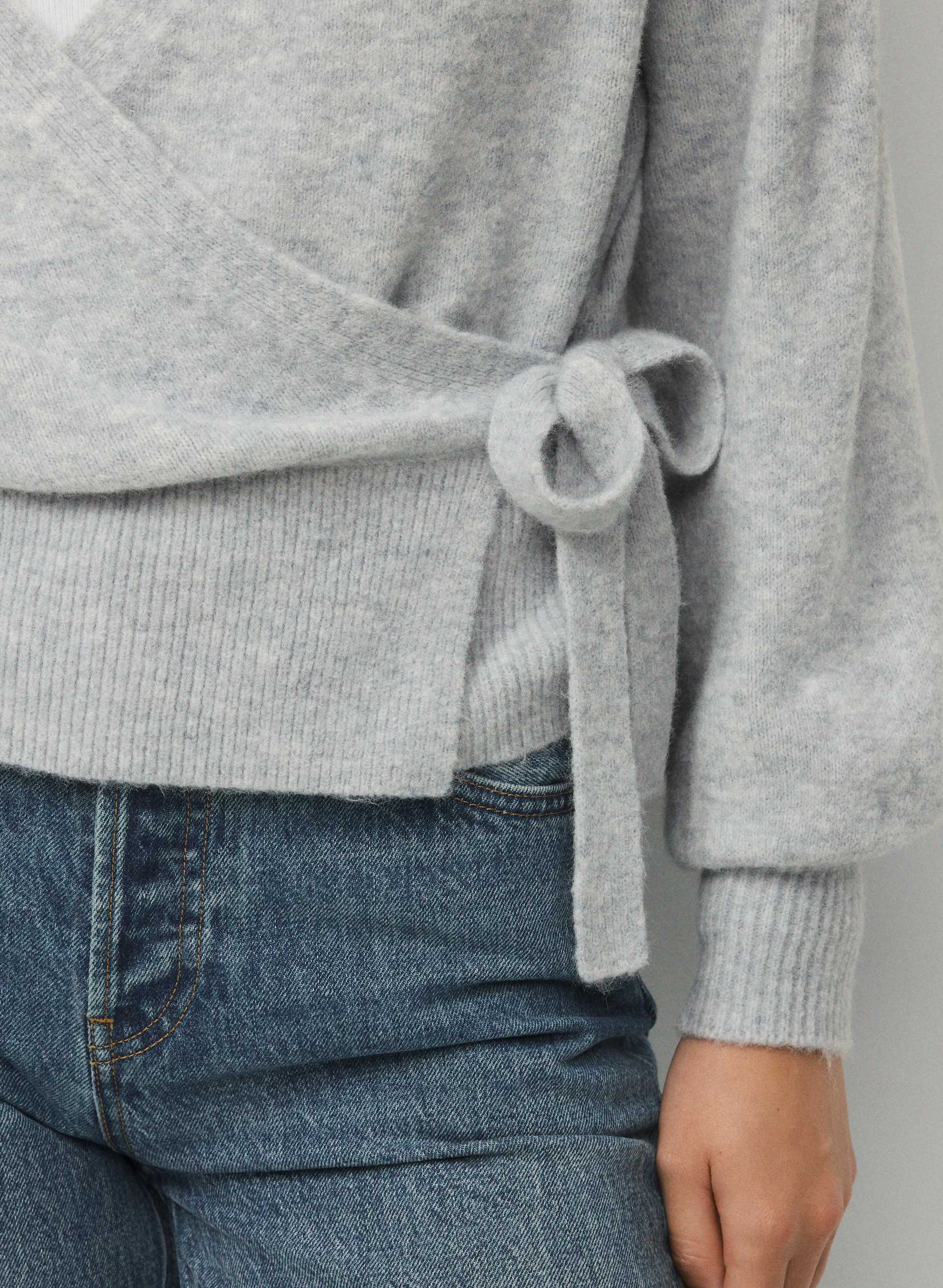 SOFTSPOKE™ CASSIDY WRAP SWEATER | Aritzia