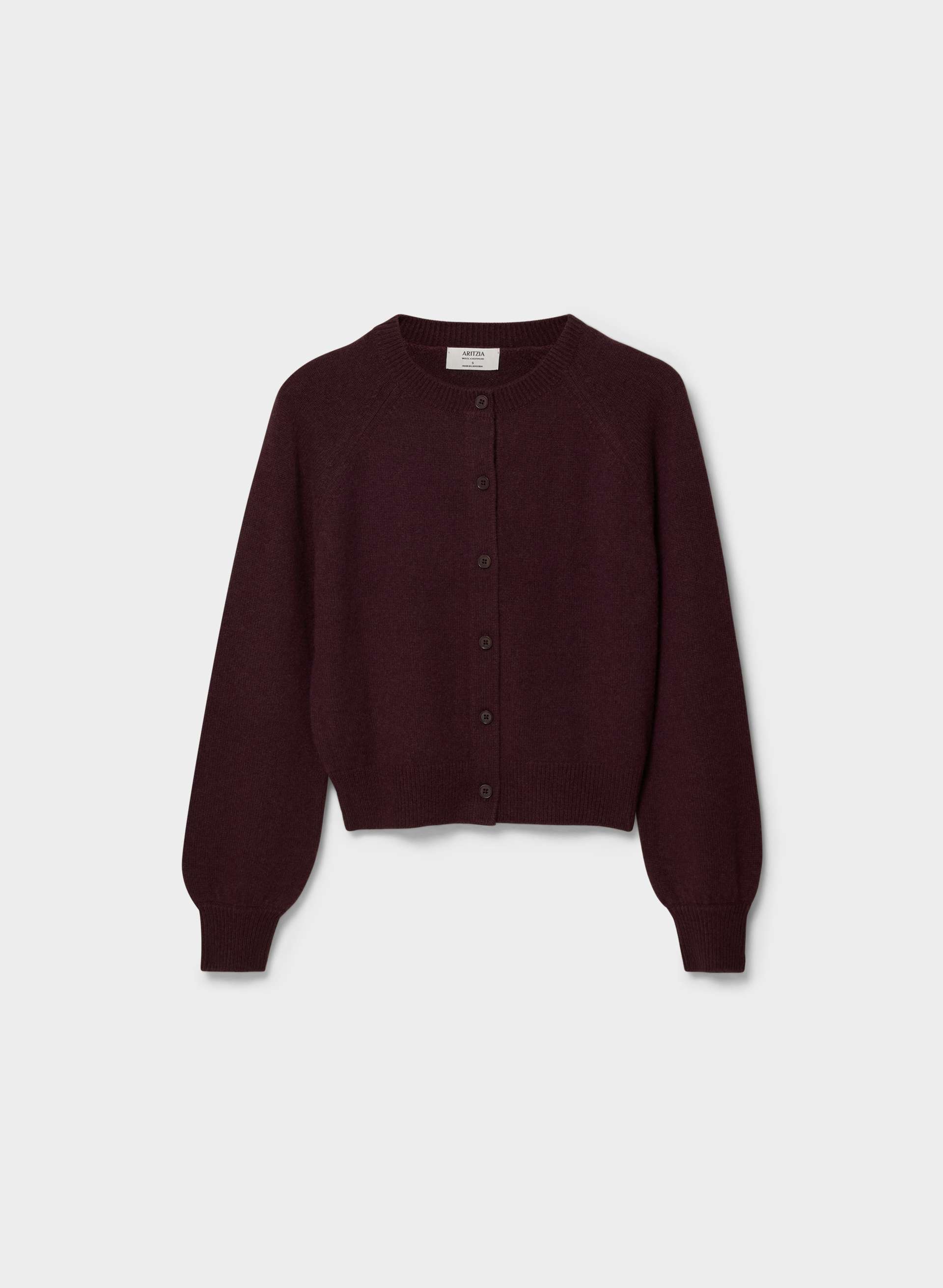 ESSENTIAL WOOL CASHMERE LONDON CARDIGAN | Aritzia