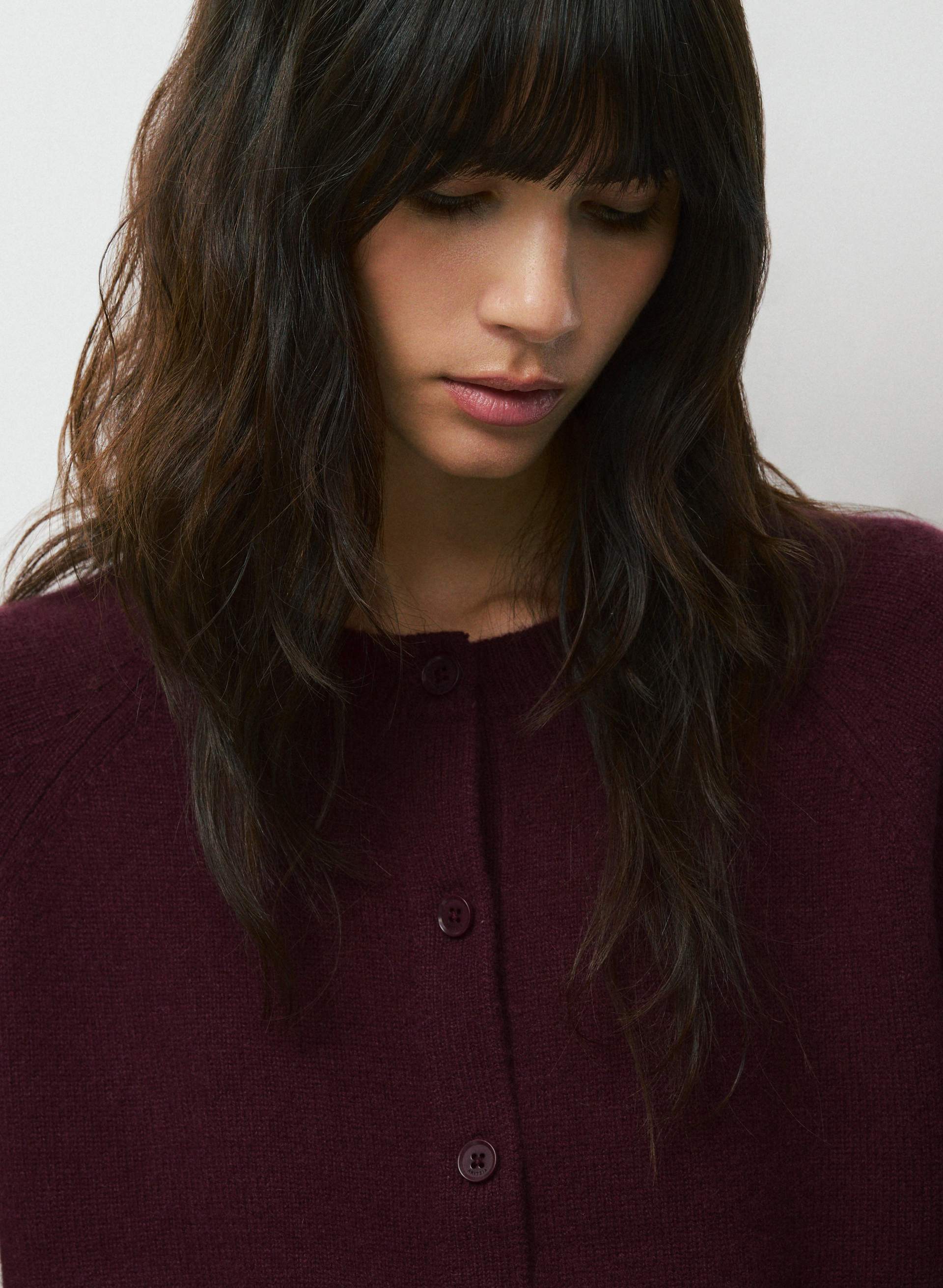ESSENTIAL WOOL CASHMERE LONDON CARDIGAN | Aritzia