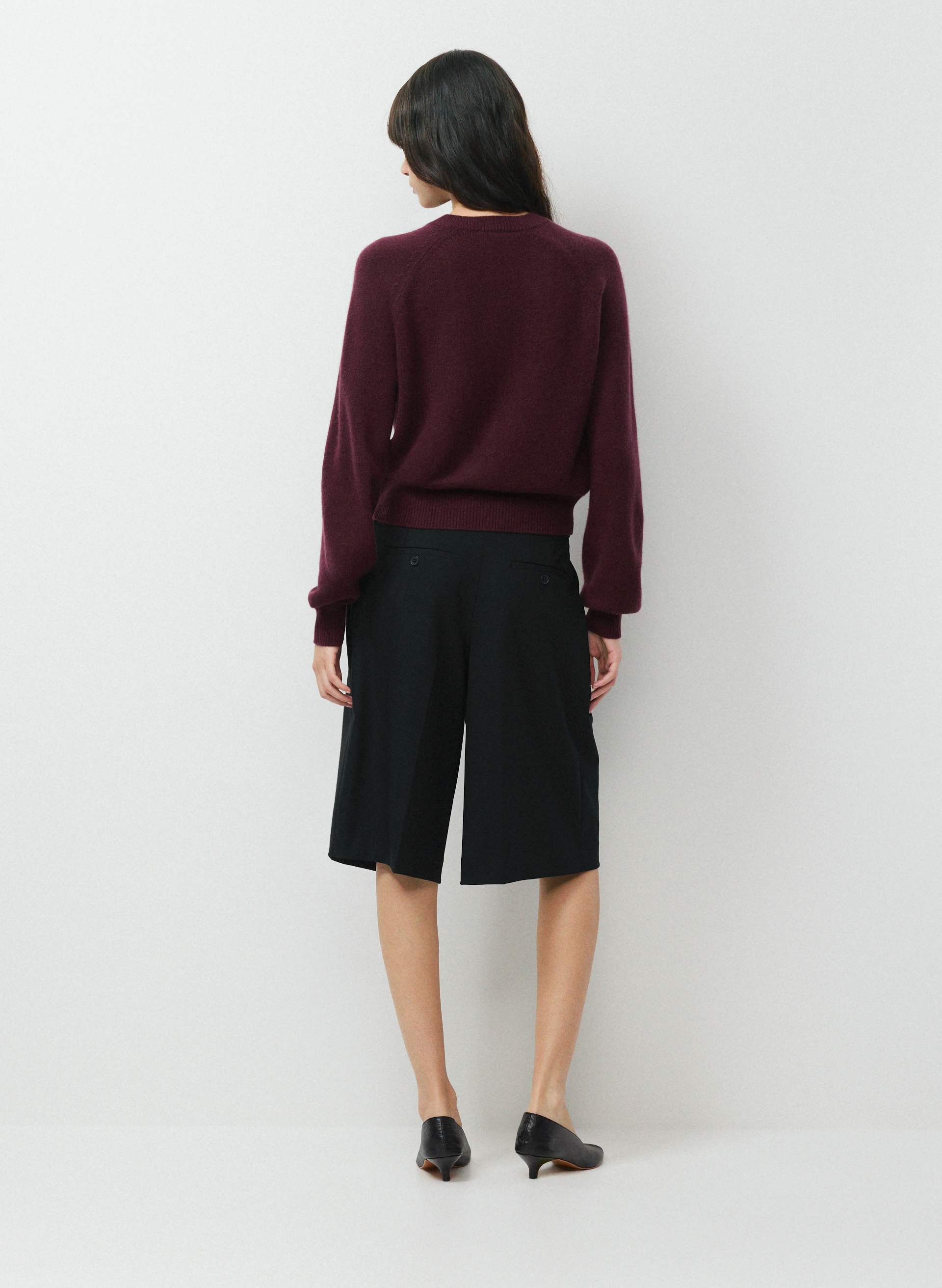 ESSENTIAL WOOL CASHMERE LONDON CARDIGAN | Aritzia