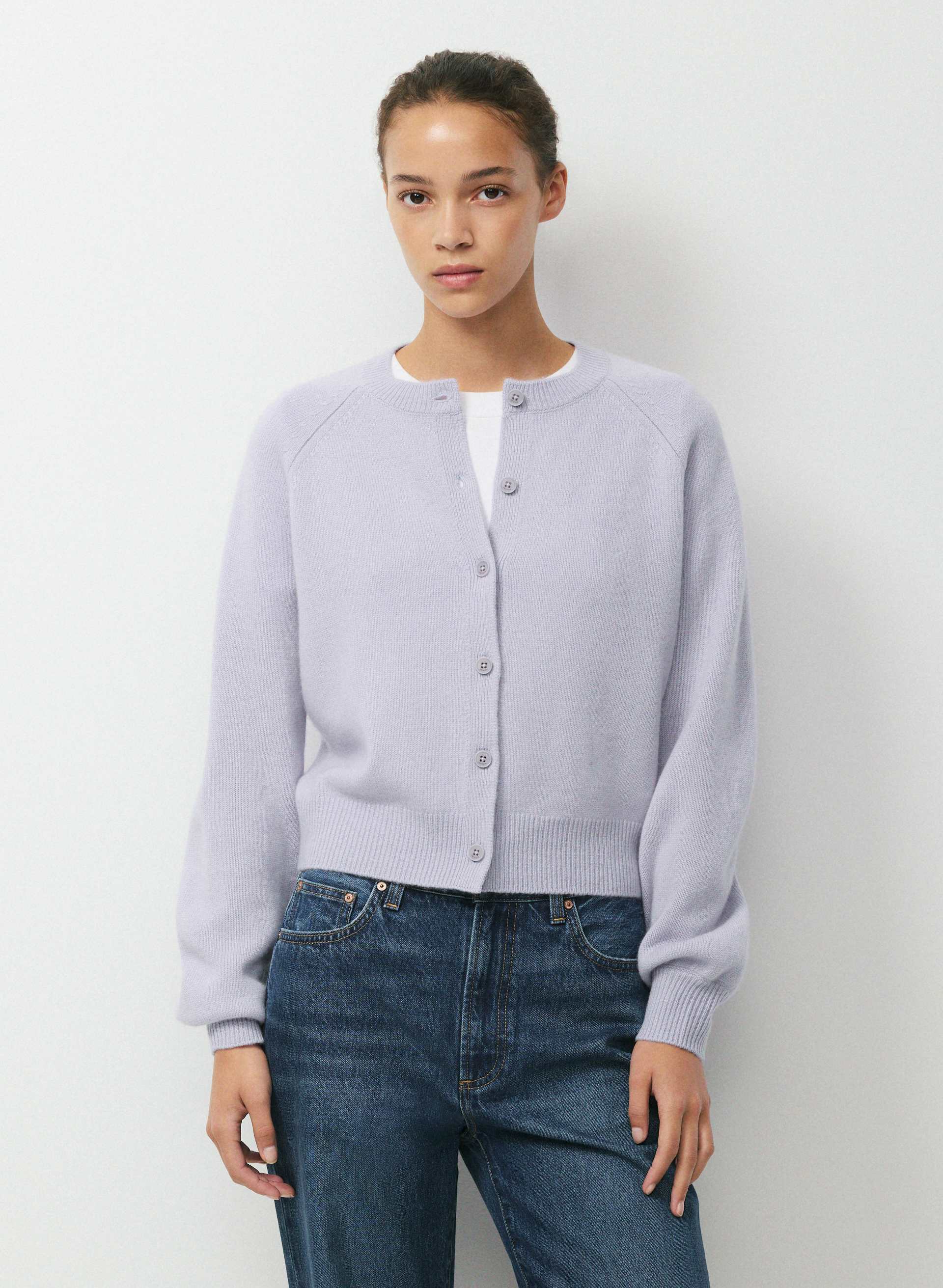 Essential Wool Cashmere London Cardigan | Aritzia US