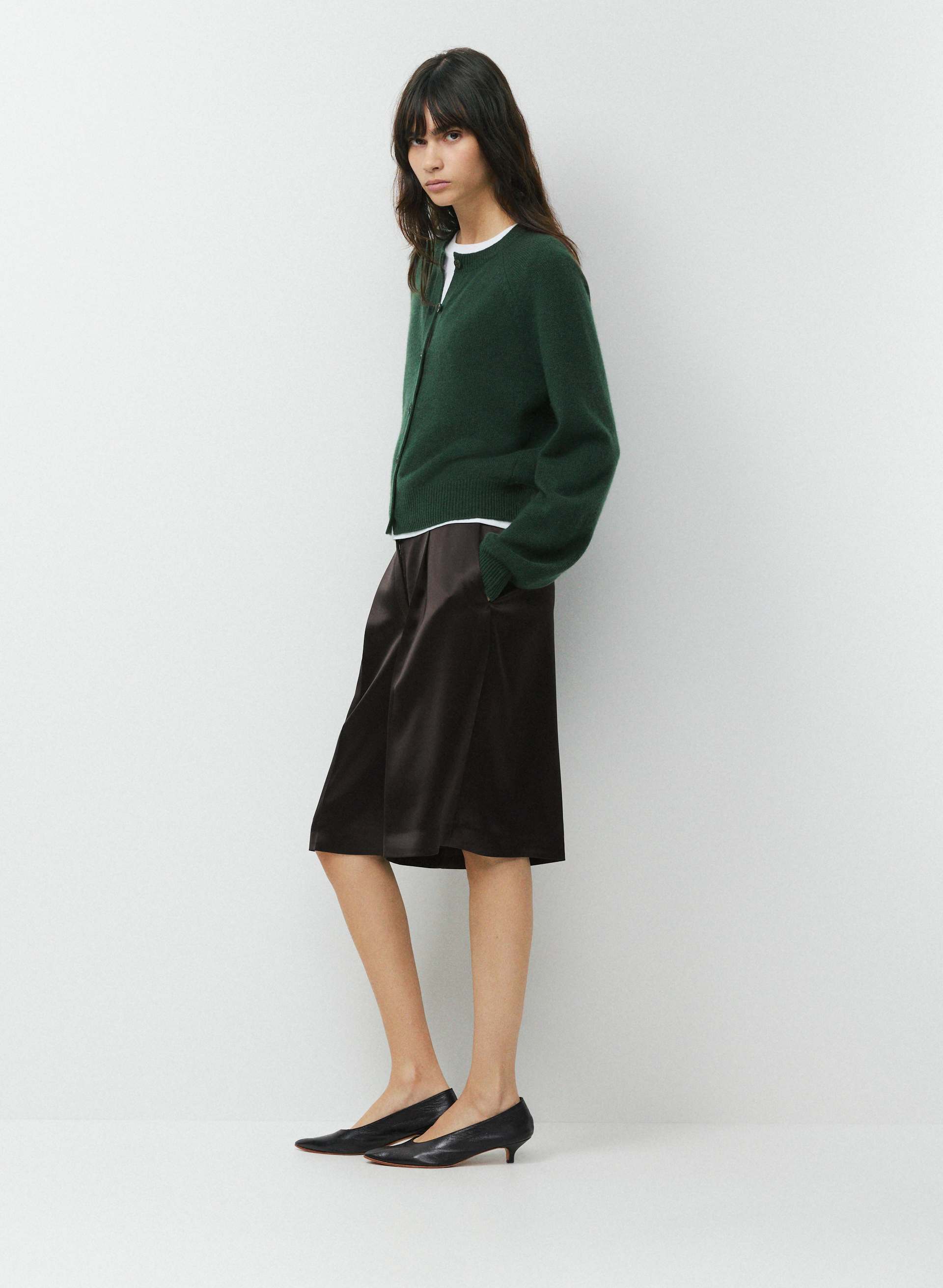 ESSENTIAL WOOL CASHMERE LONDON CARDIGAN | Aritzia