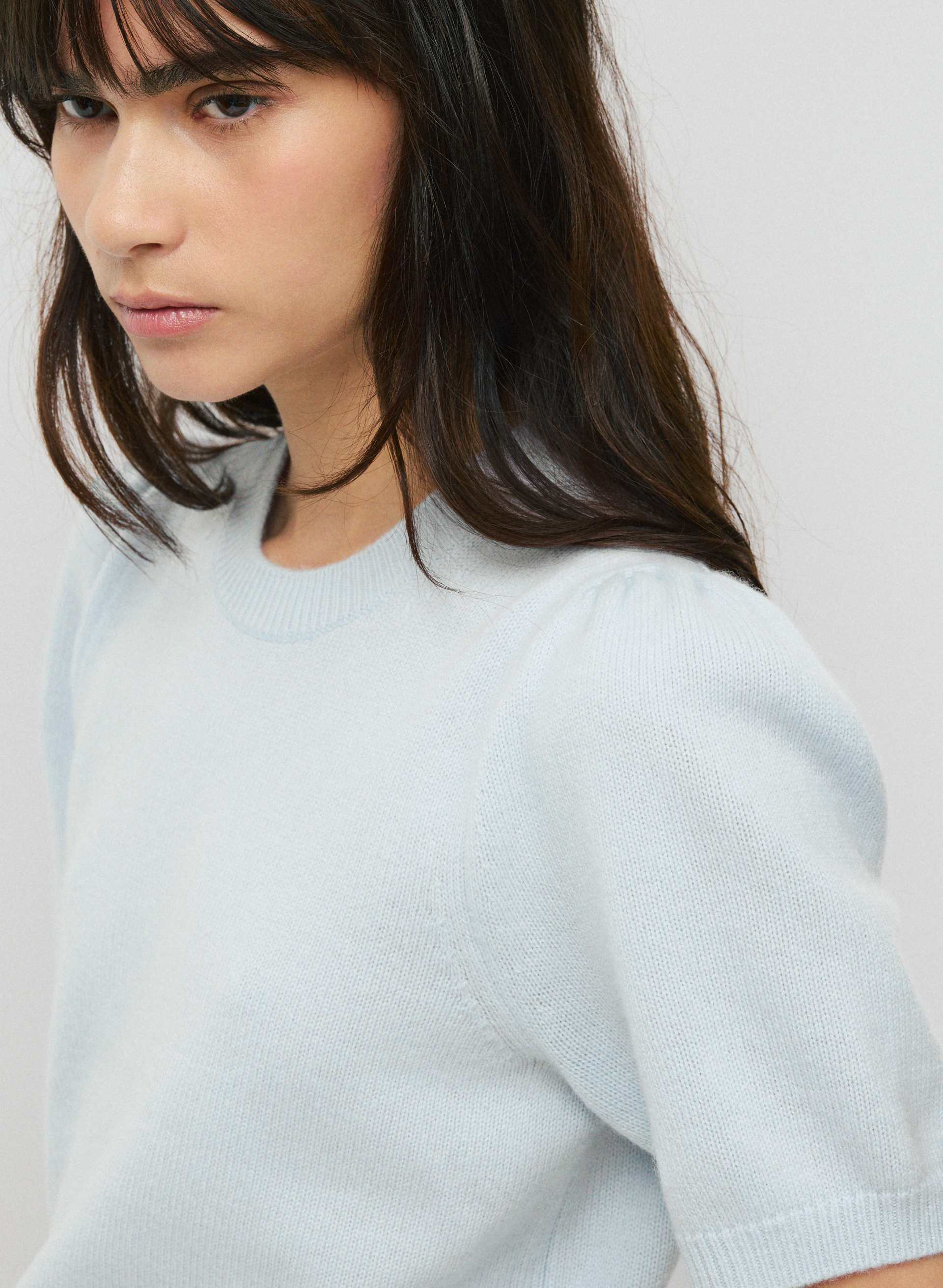 ESSENTIAL WOOL CASHMERE CHERUB SWEATER | Aritzia