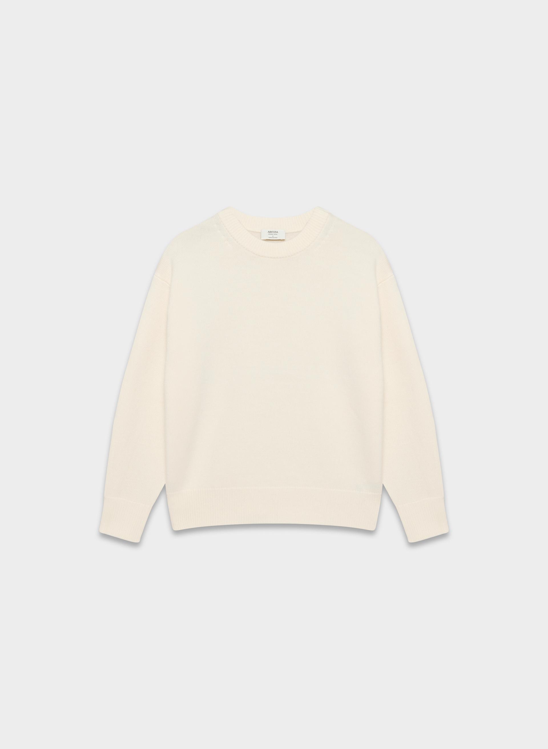 ESSENTIAL MERINO WOOL VIEW SWEATER | Aritzia