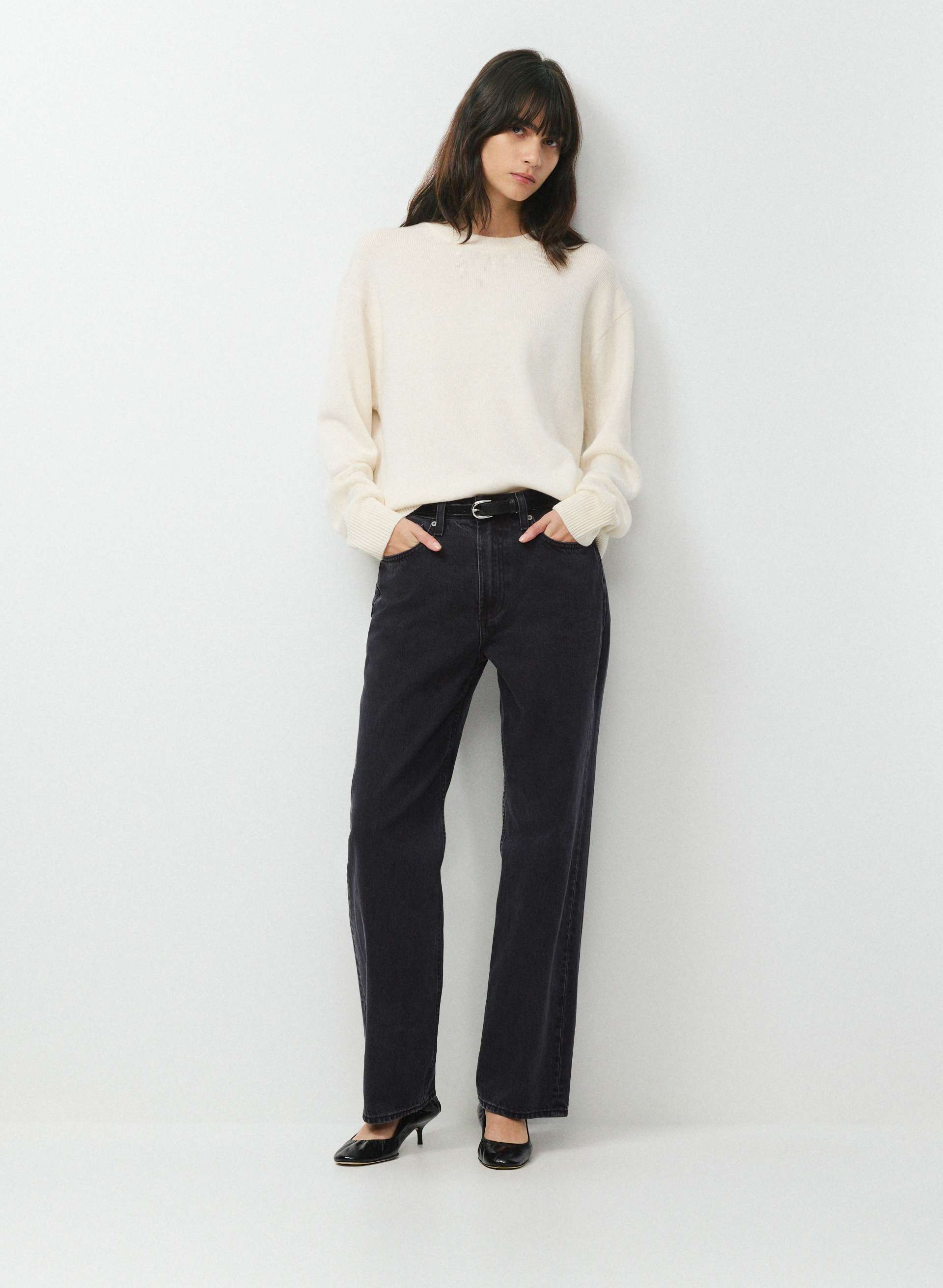 ESSENTIAL MERINO WOOL VIEW SWEATER | Aritzia