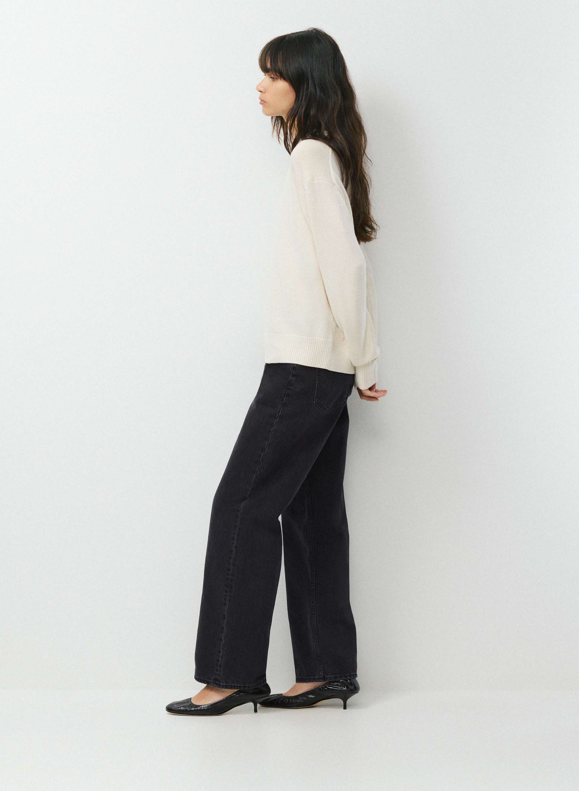 ESSENTIAL MERINO WOOL VIEW SWEATER | Aritzia