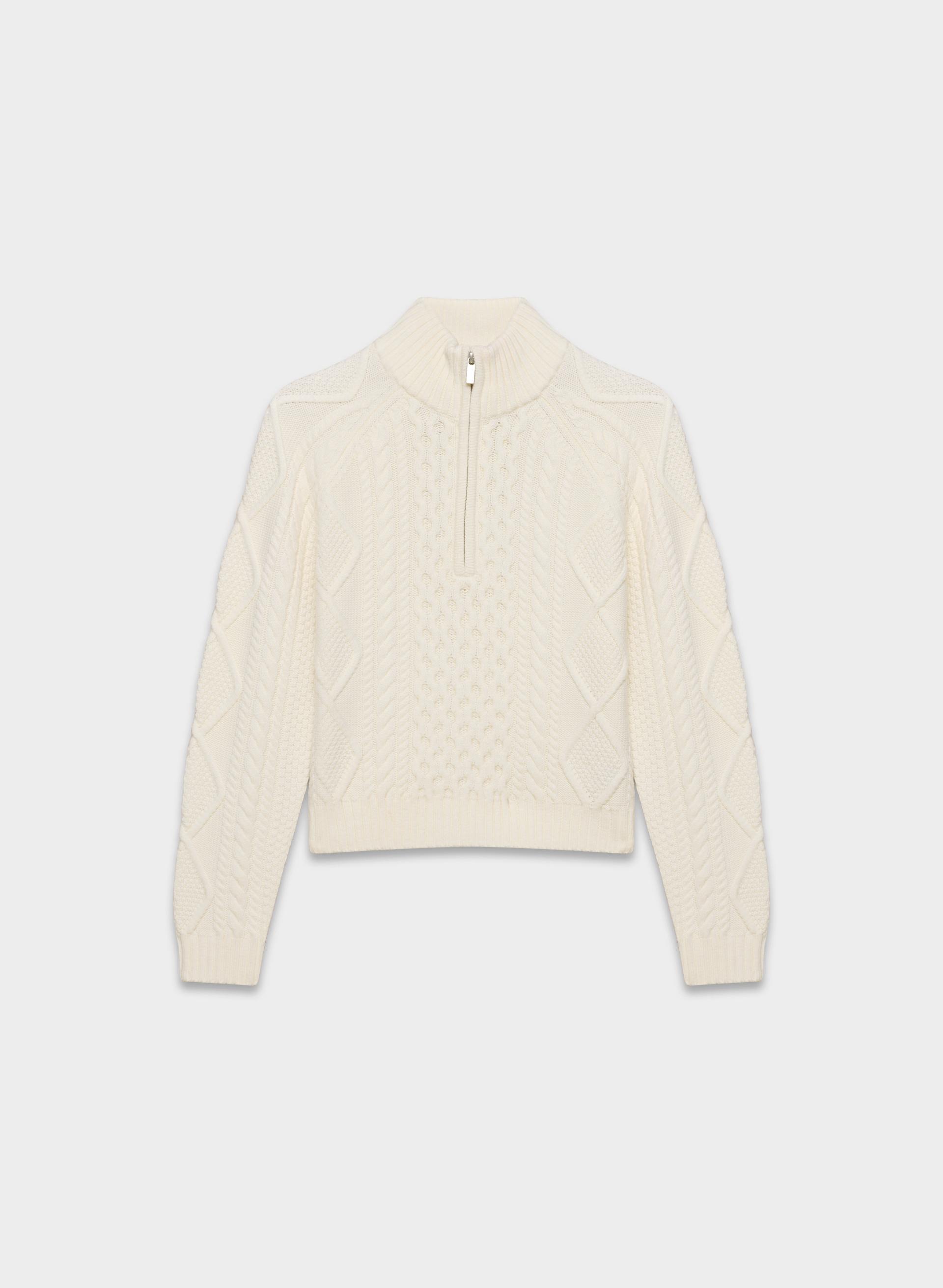 CHANDAIL MASTERY F. ÉCL. ¼ - LAINE MÉRINOS | Aritzia