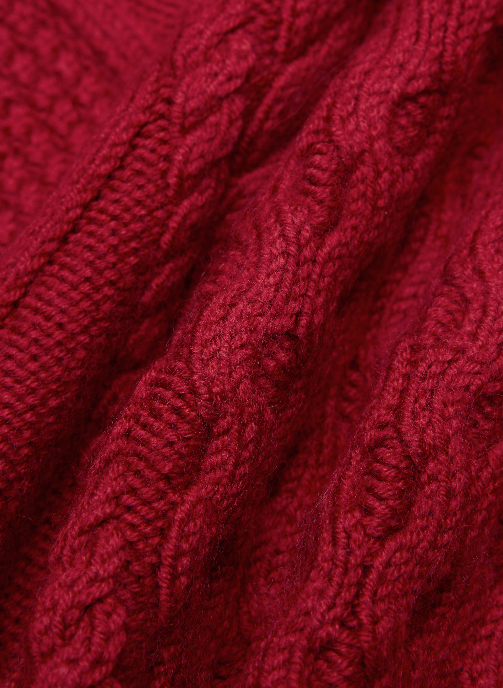CABLE KNIT MERINO WOOL MASTERY 1/4 ZIP | Aritzia