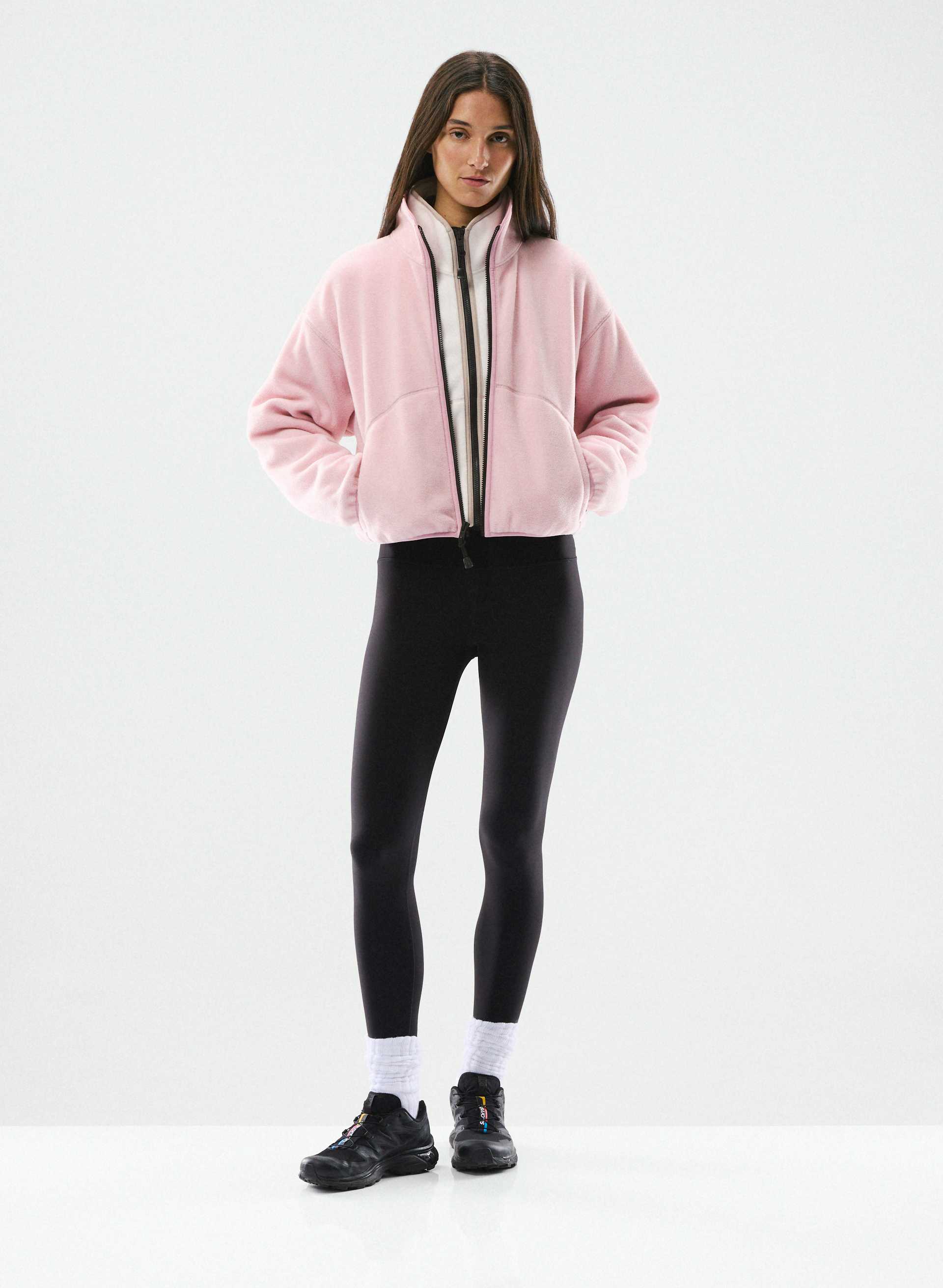 PLATEAU ZIP-UP - BIGFOOT FLEECE - Bigfoot Fleece oversized mockneck zip-up. 